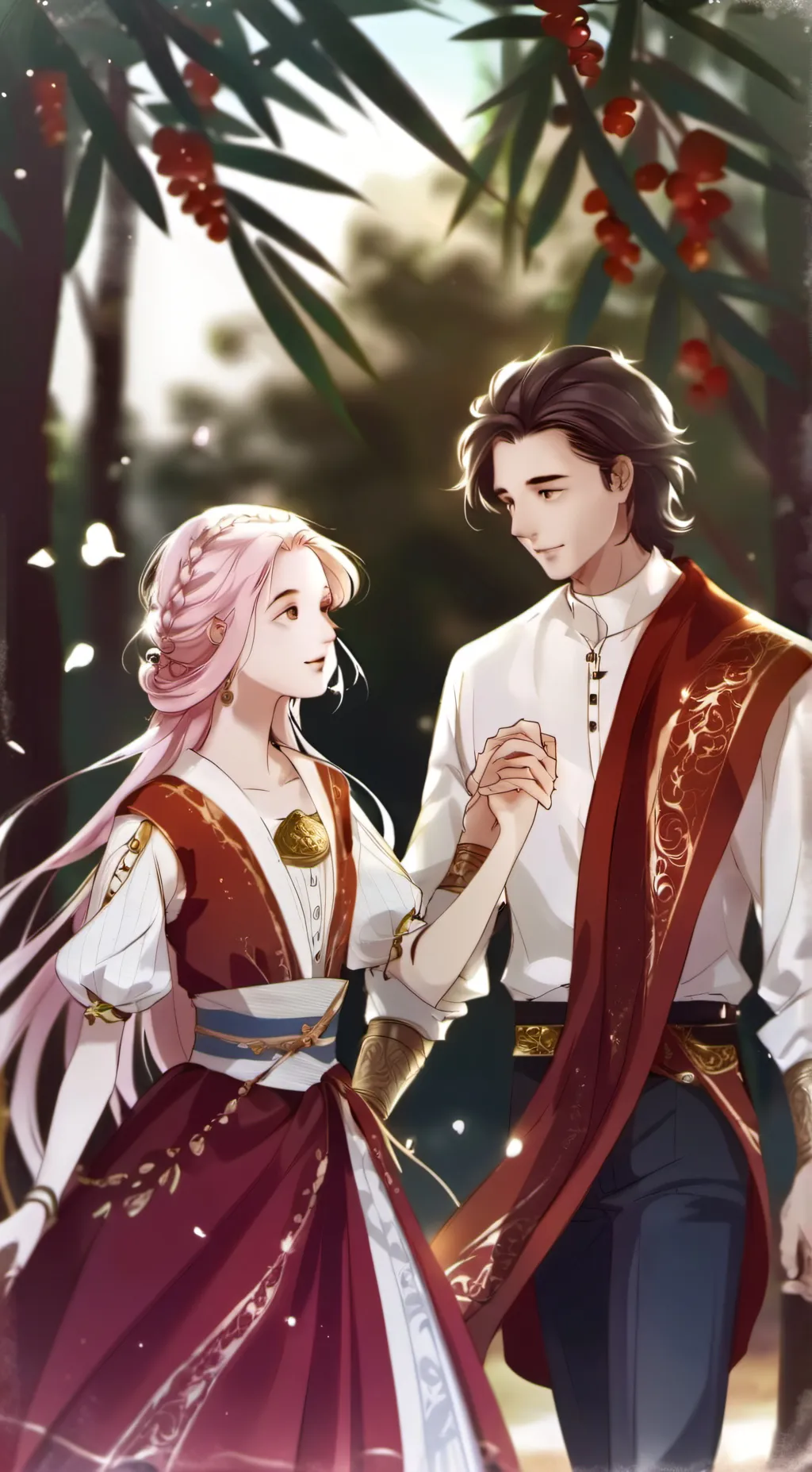 ai character: jake and katie background