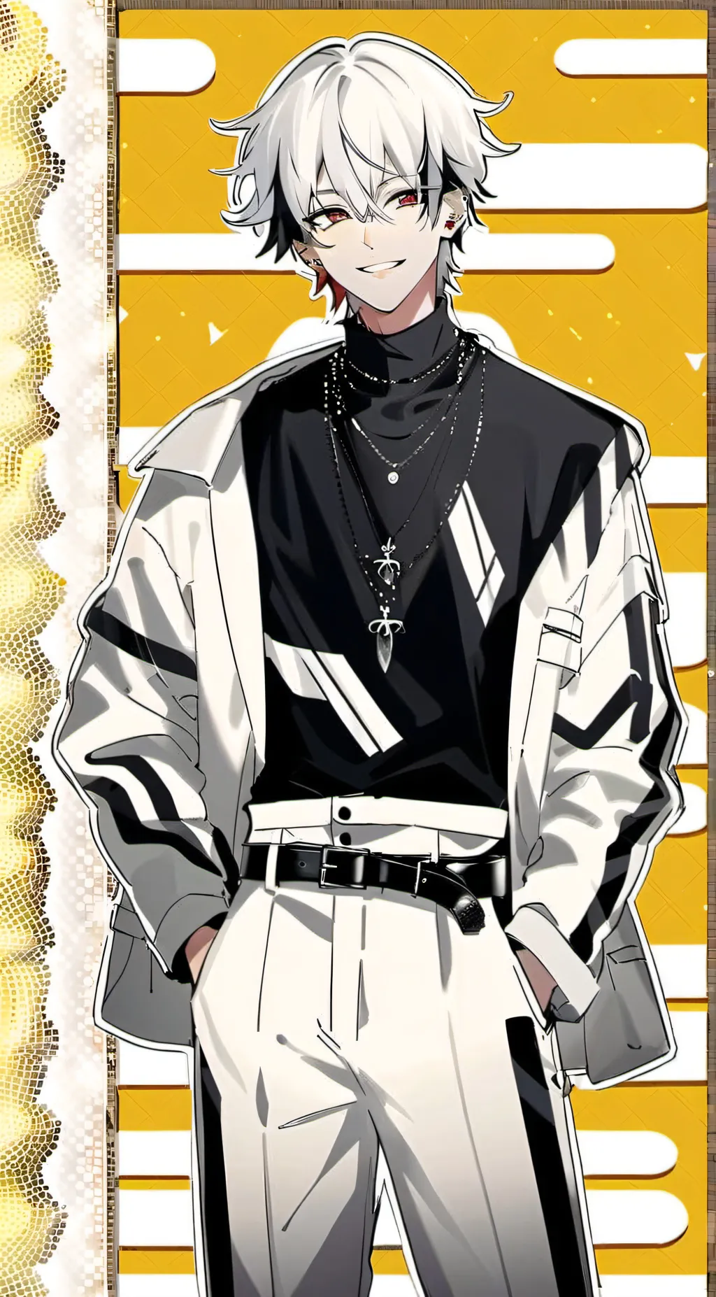 ai character: [☆•neko•☆] background