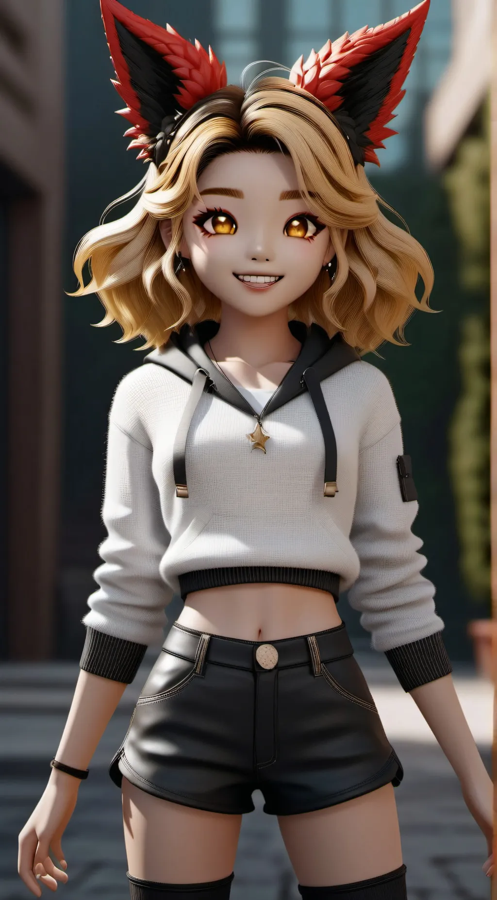 ai character: JJ and WD background