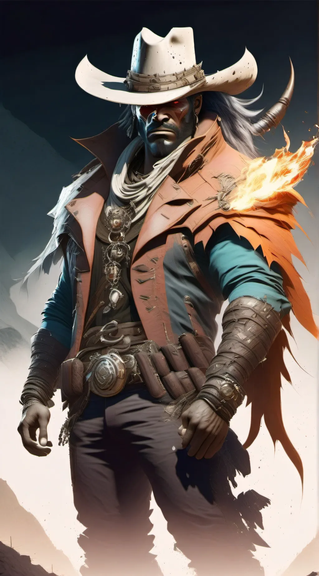 ai character: striker  background