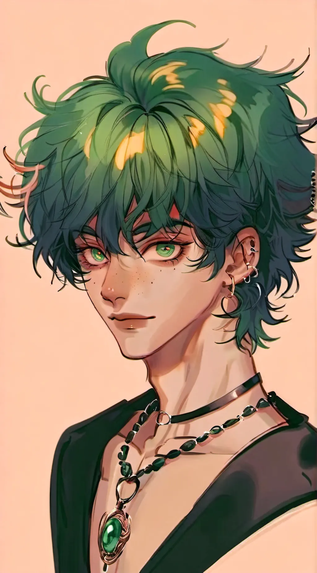 ai character: Deku background