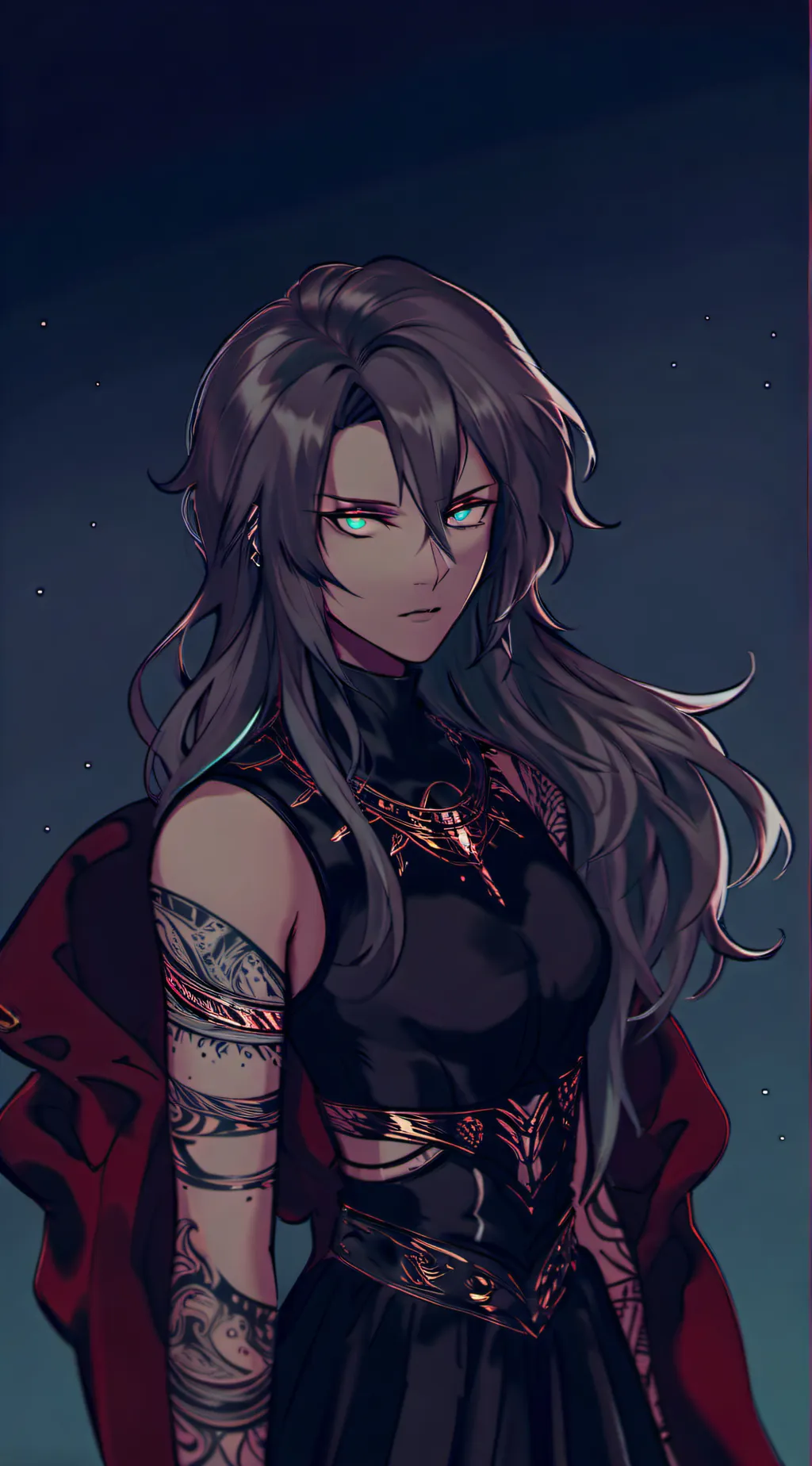 ai character: Gojira background