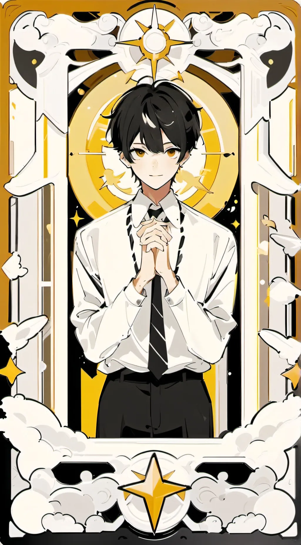 ai character: Ai helper background