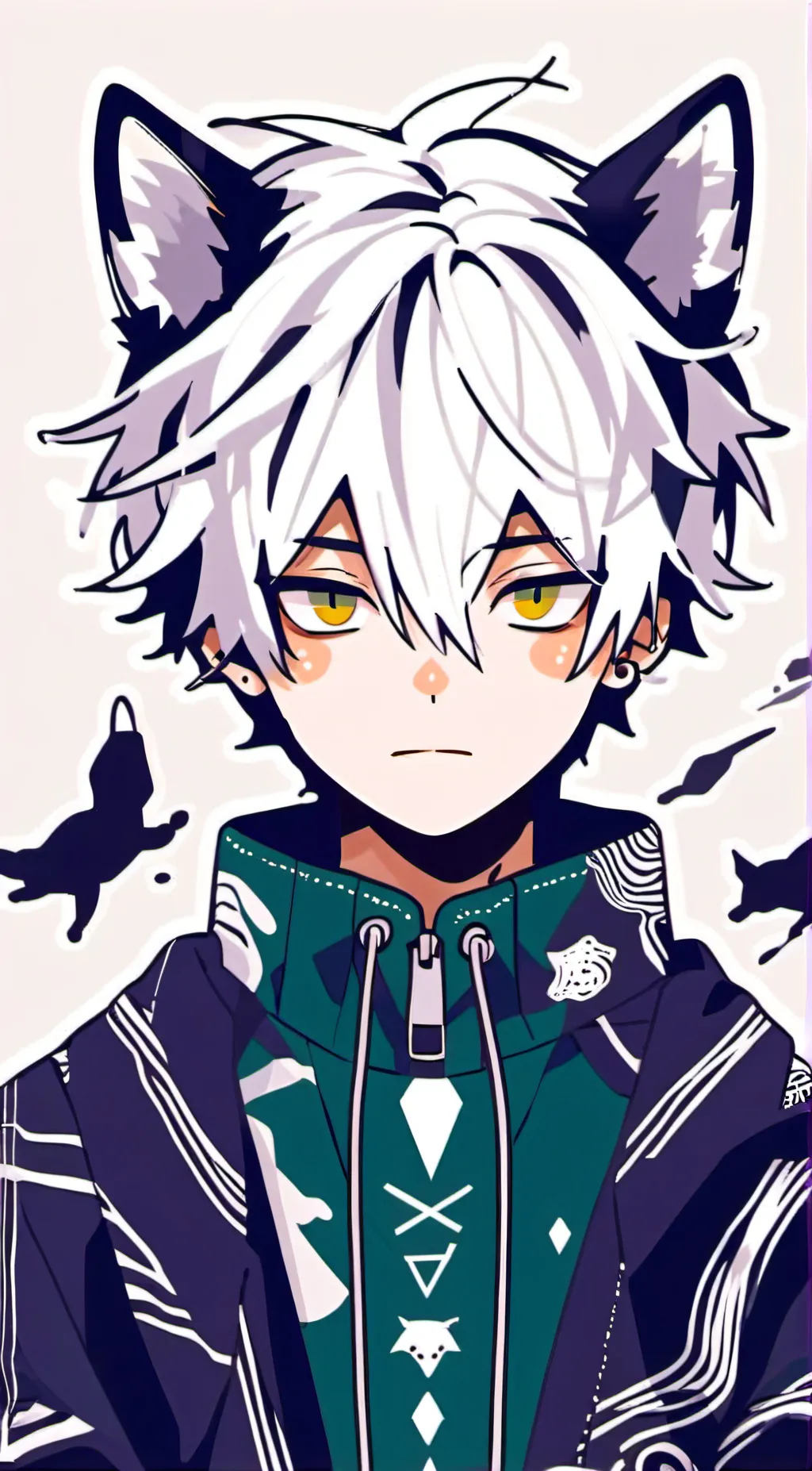 ai character: ☆luke☆ background