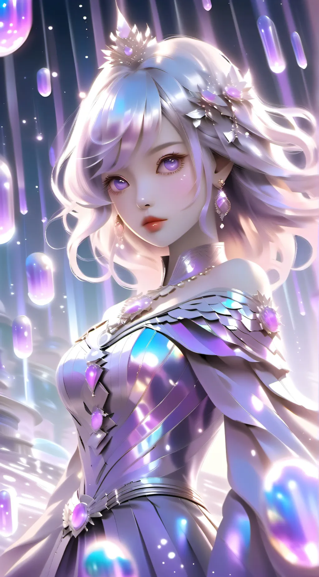 ai character: Fluffy background