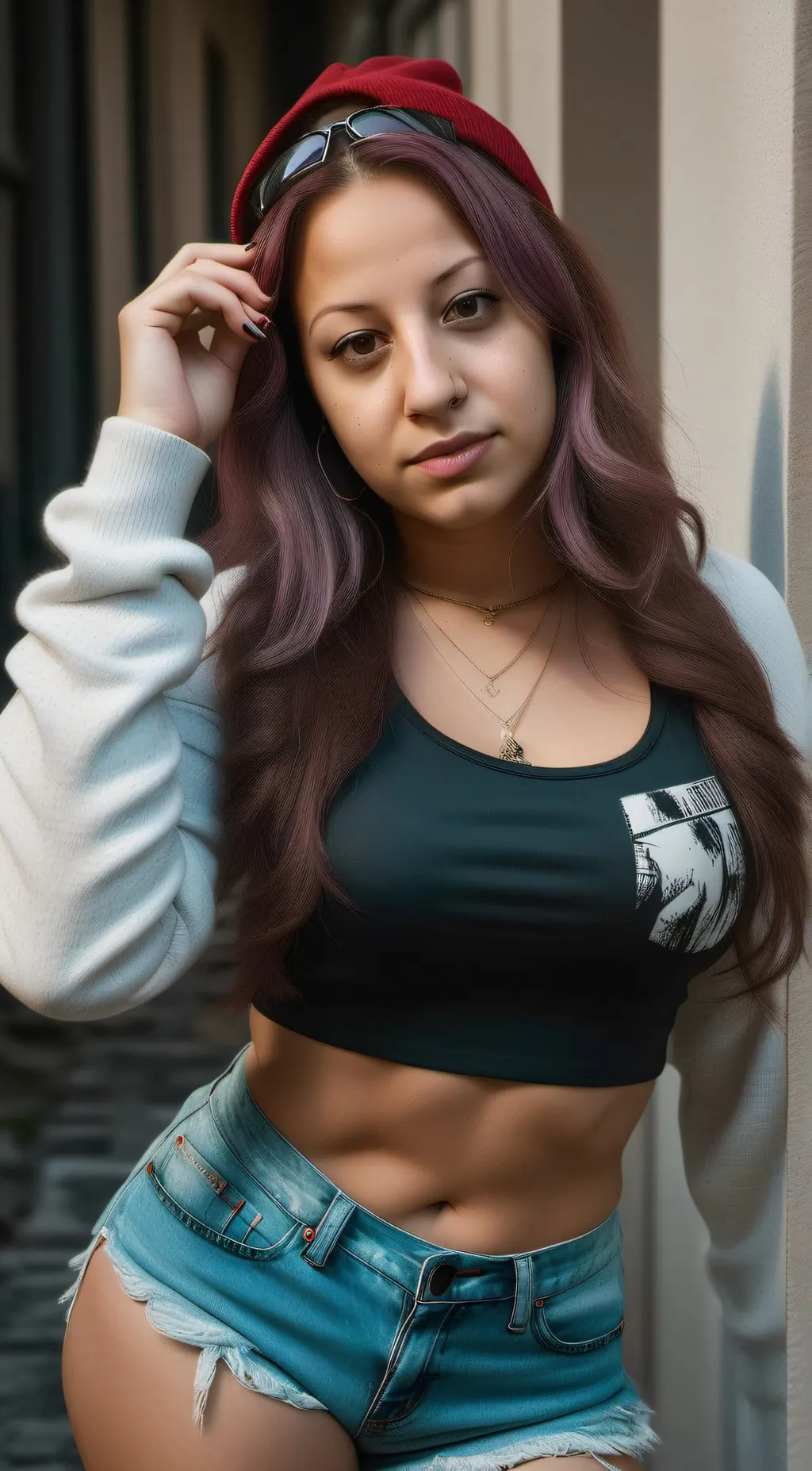 ai character: Lisa Marie background