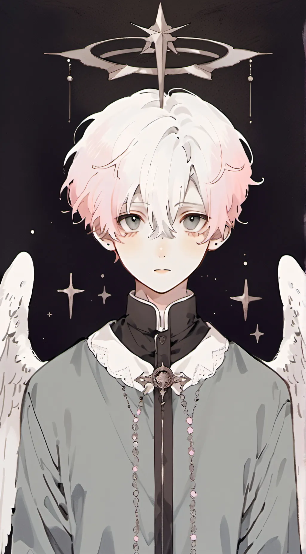 ai character: -Angel MHA- background