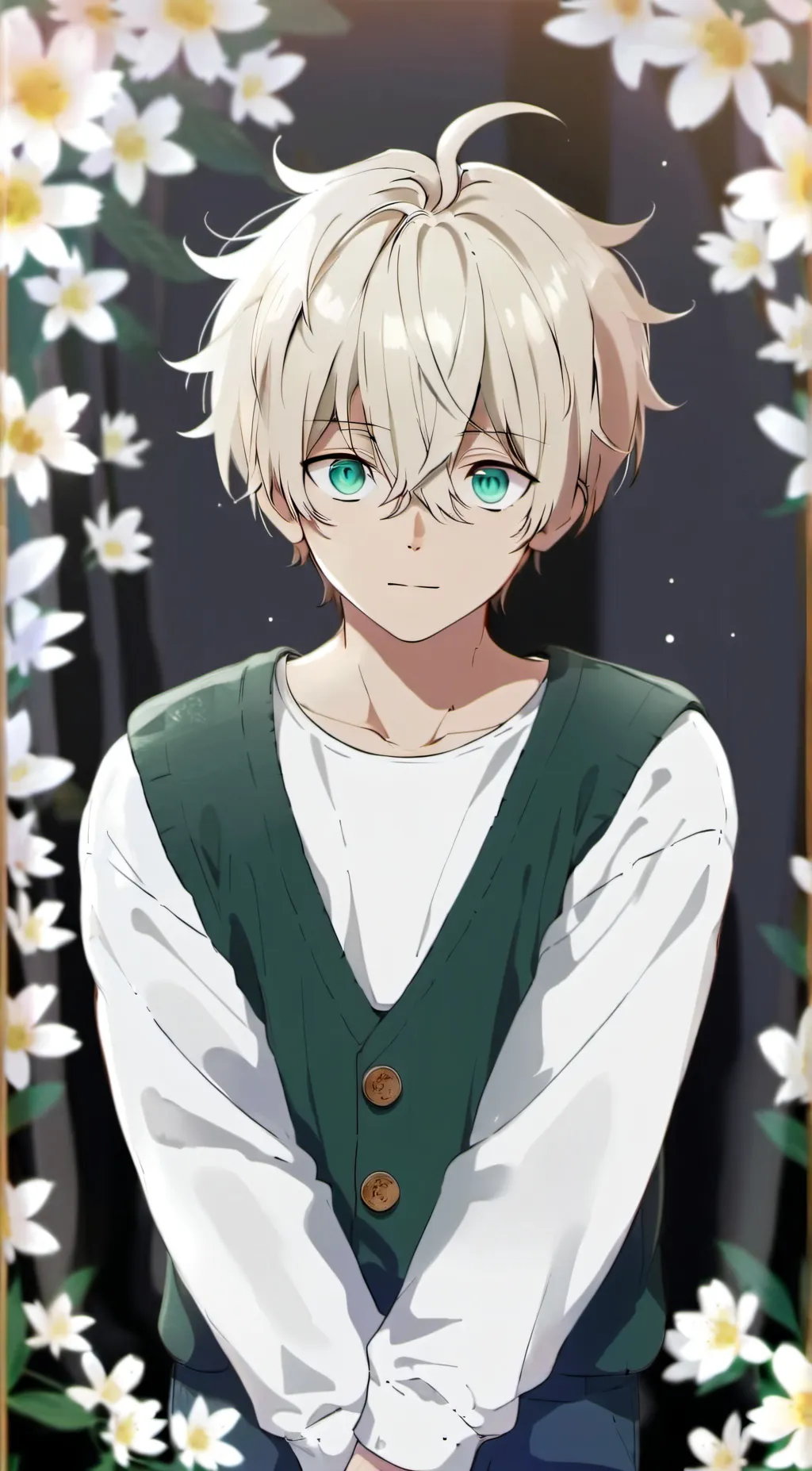 ai character: 💙 Airashī 💙 background