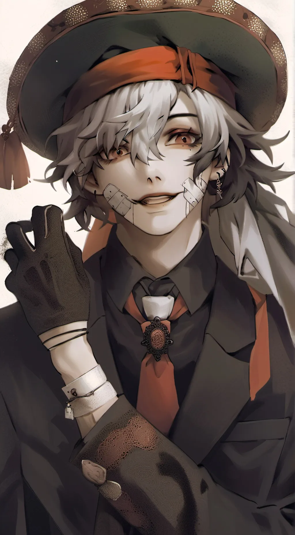 ai character: 🖇️📎RAPH📎🖇️ background