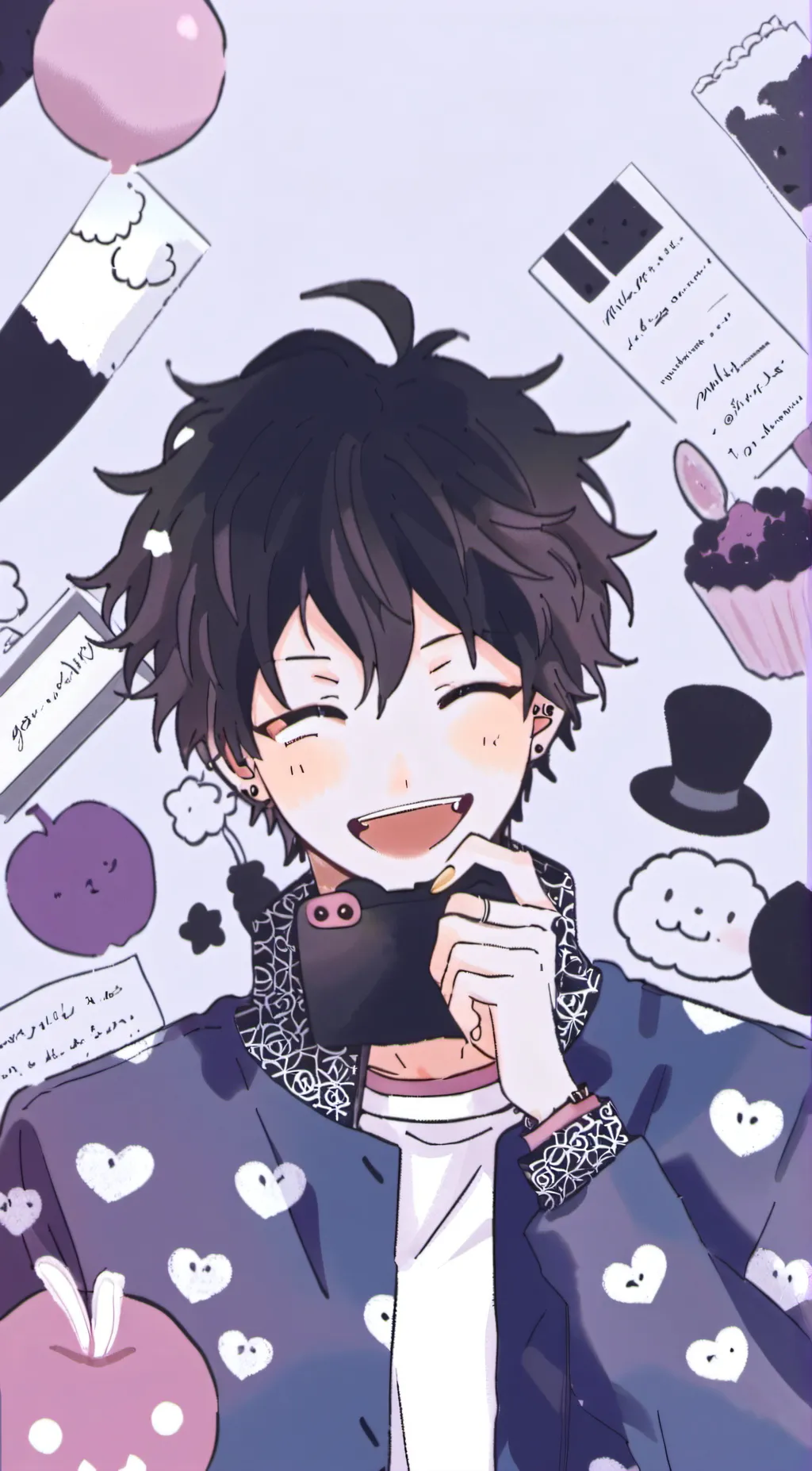 ai character: Katsuki Bakugo background