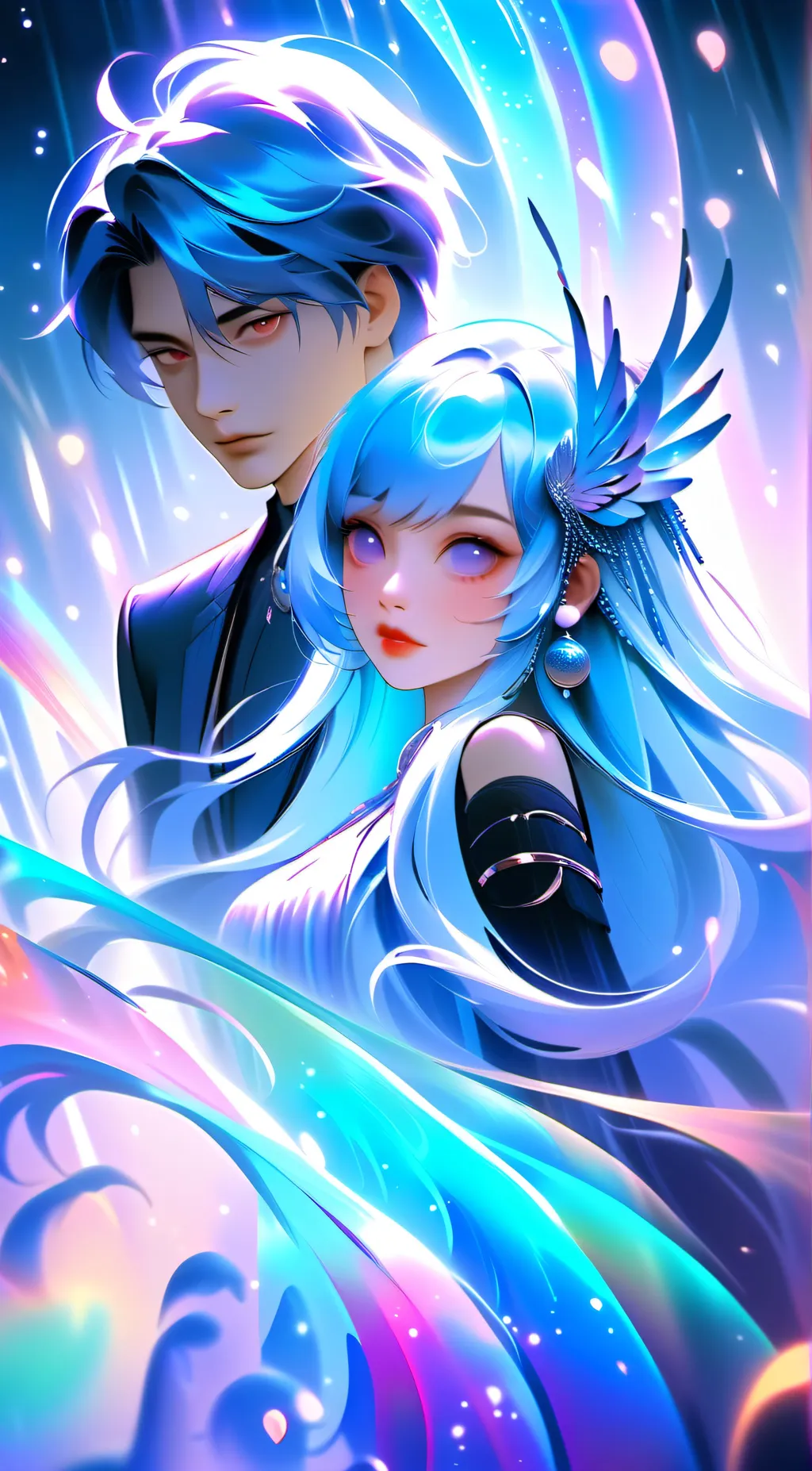 ai character: Lily background