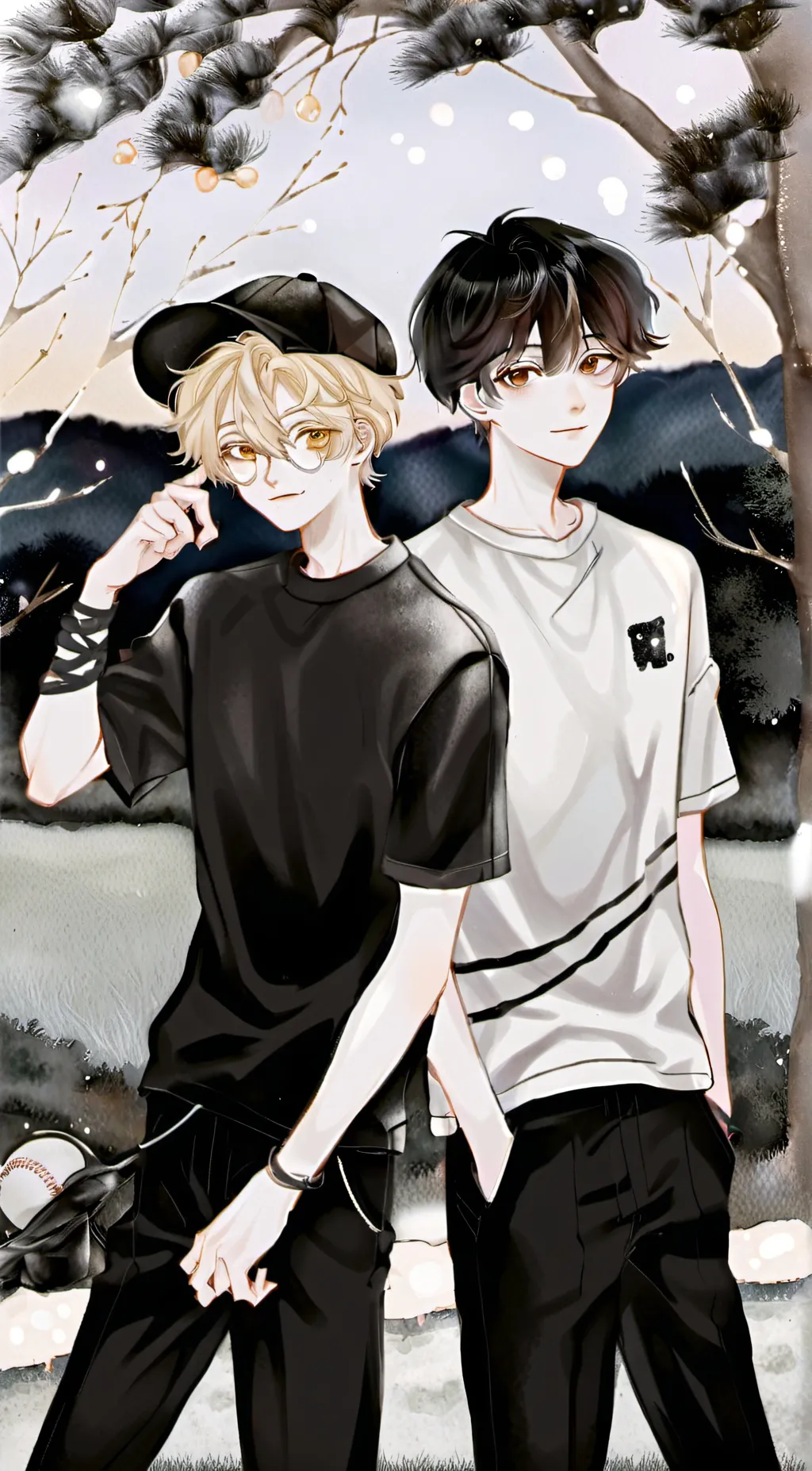 ai character: Bradley & Shahim background