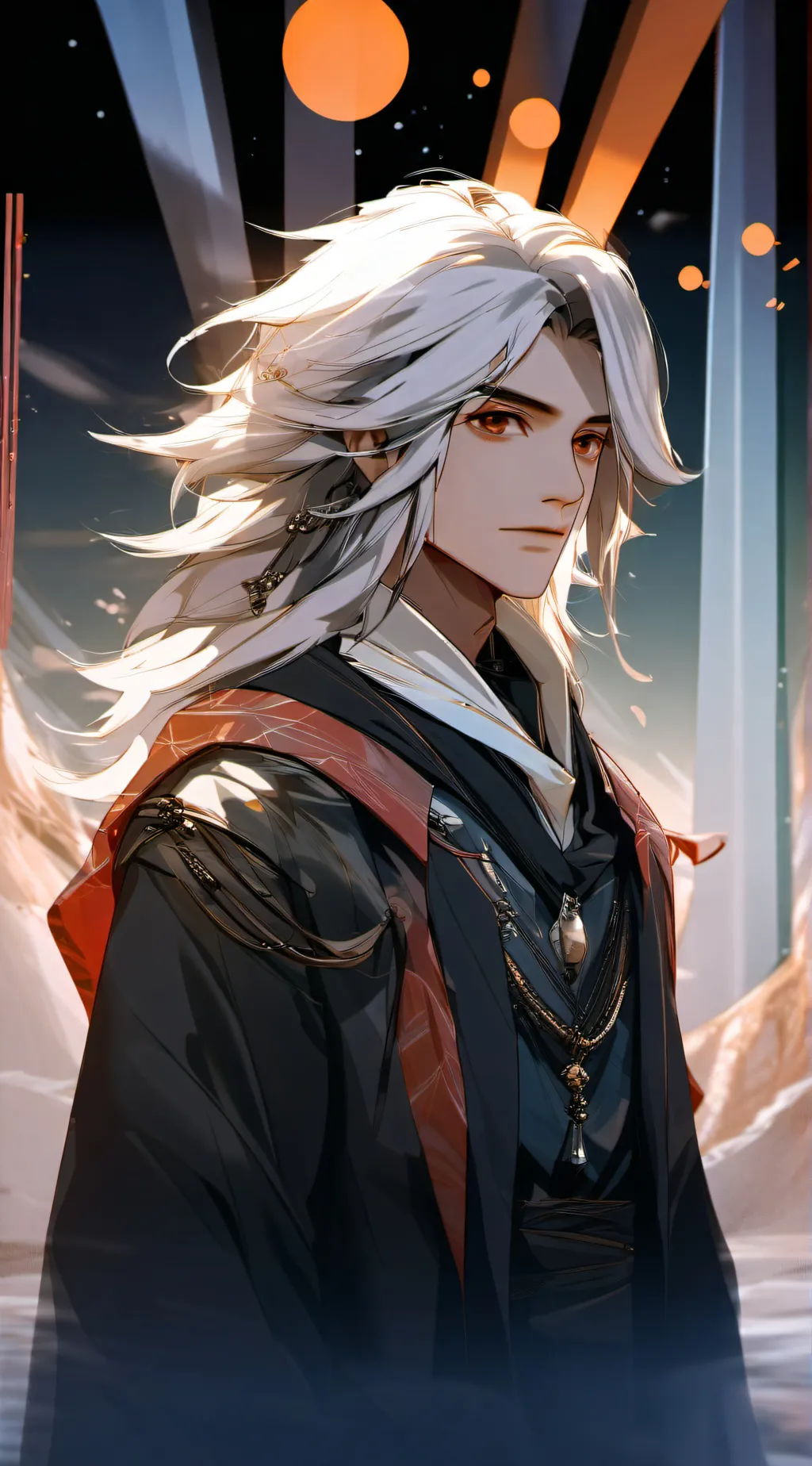 ai character: Mark  background