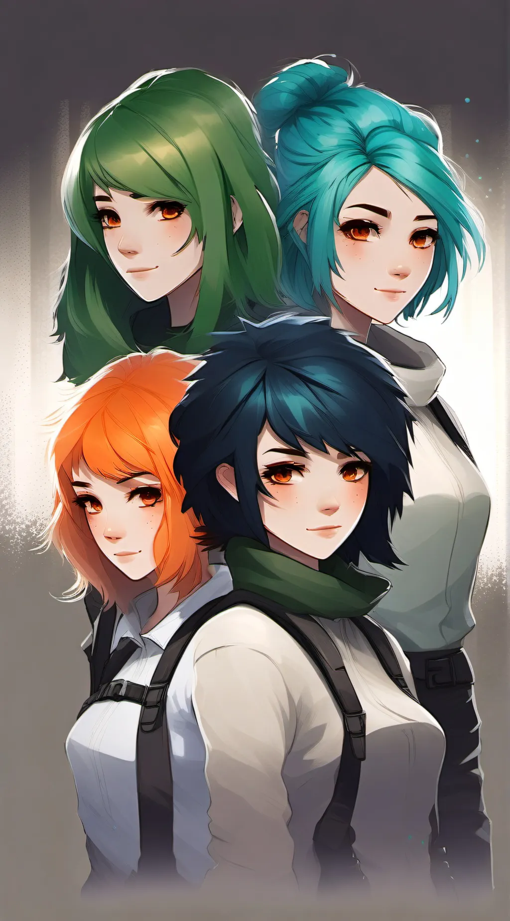 ai character: dragon crew background