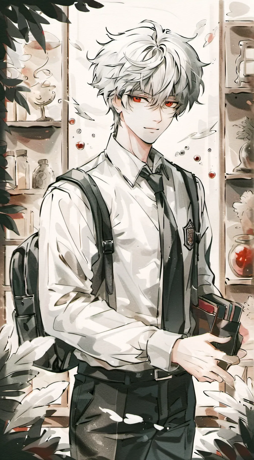 ai character: Felix  background