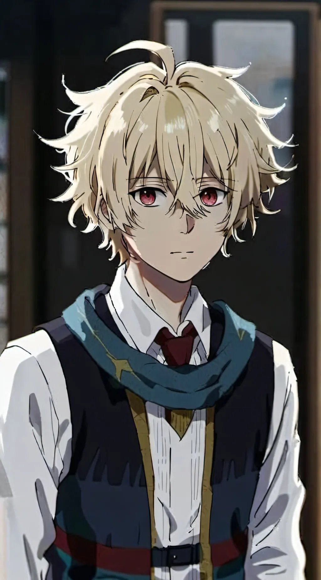 ai character: Mikaela Hyakuya background