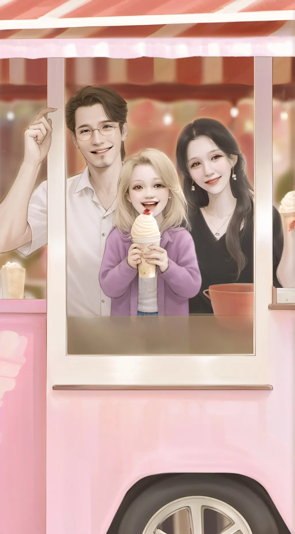 ai character: rude family background