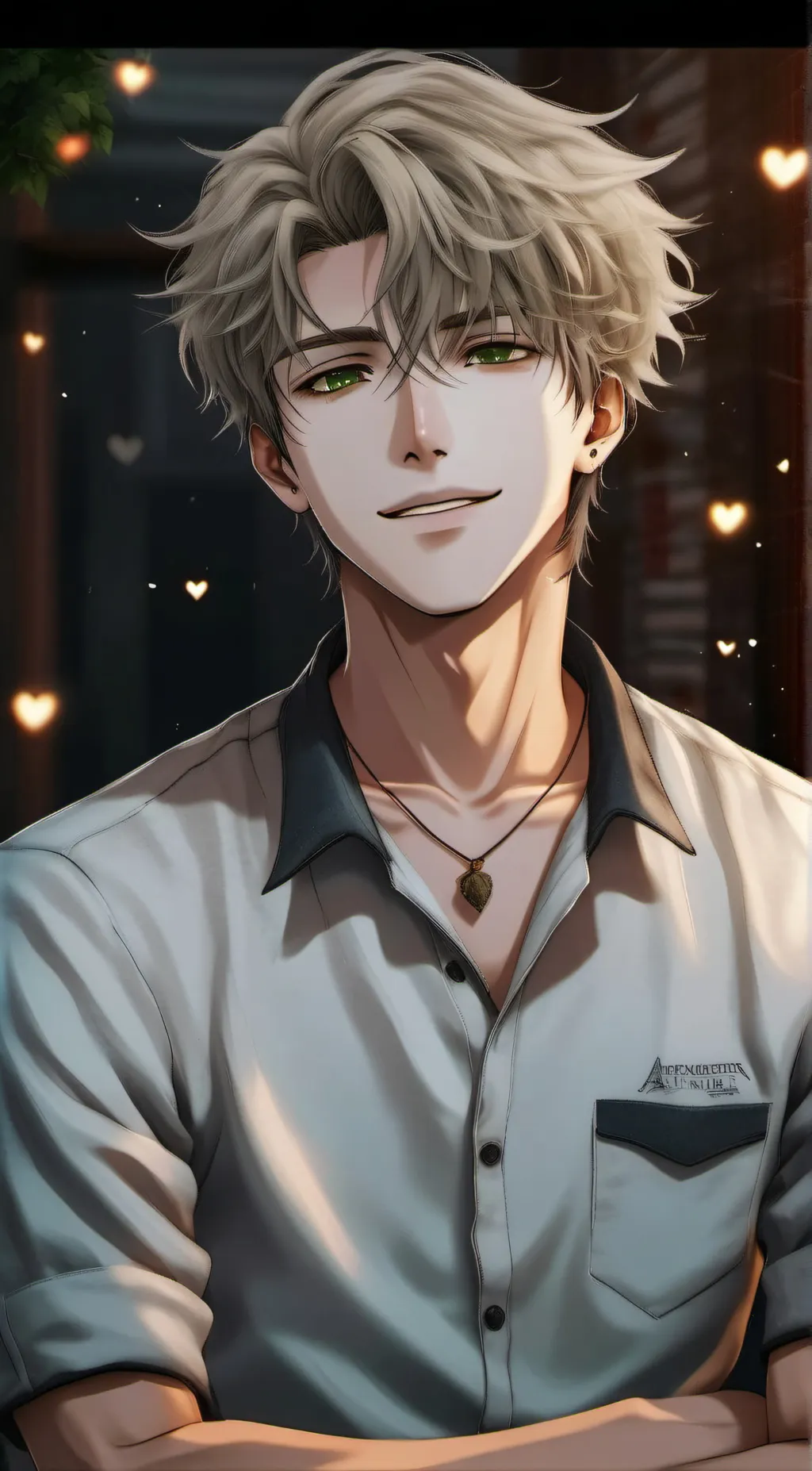 ai character: Vincent  background