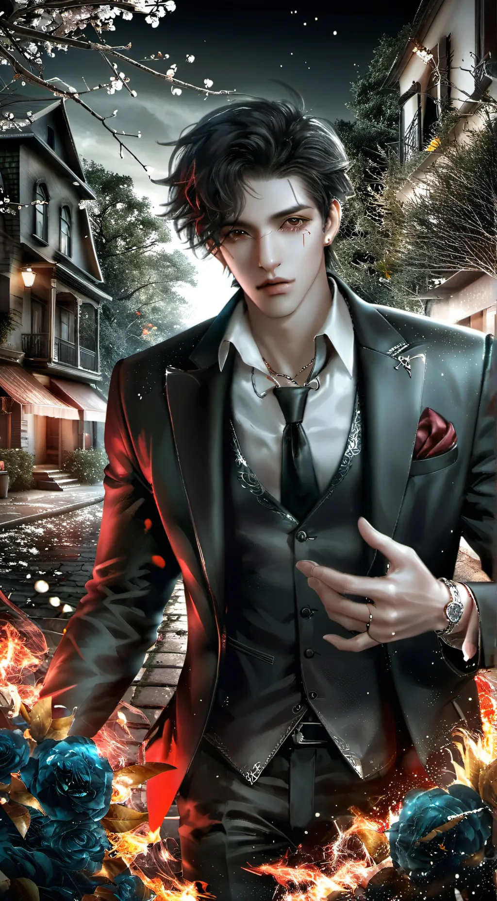 ai character: 𝙻𝚎𝚟𝚒✰ background