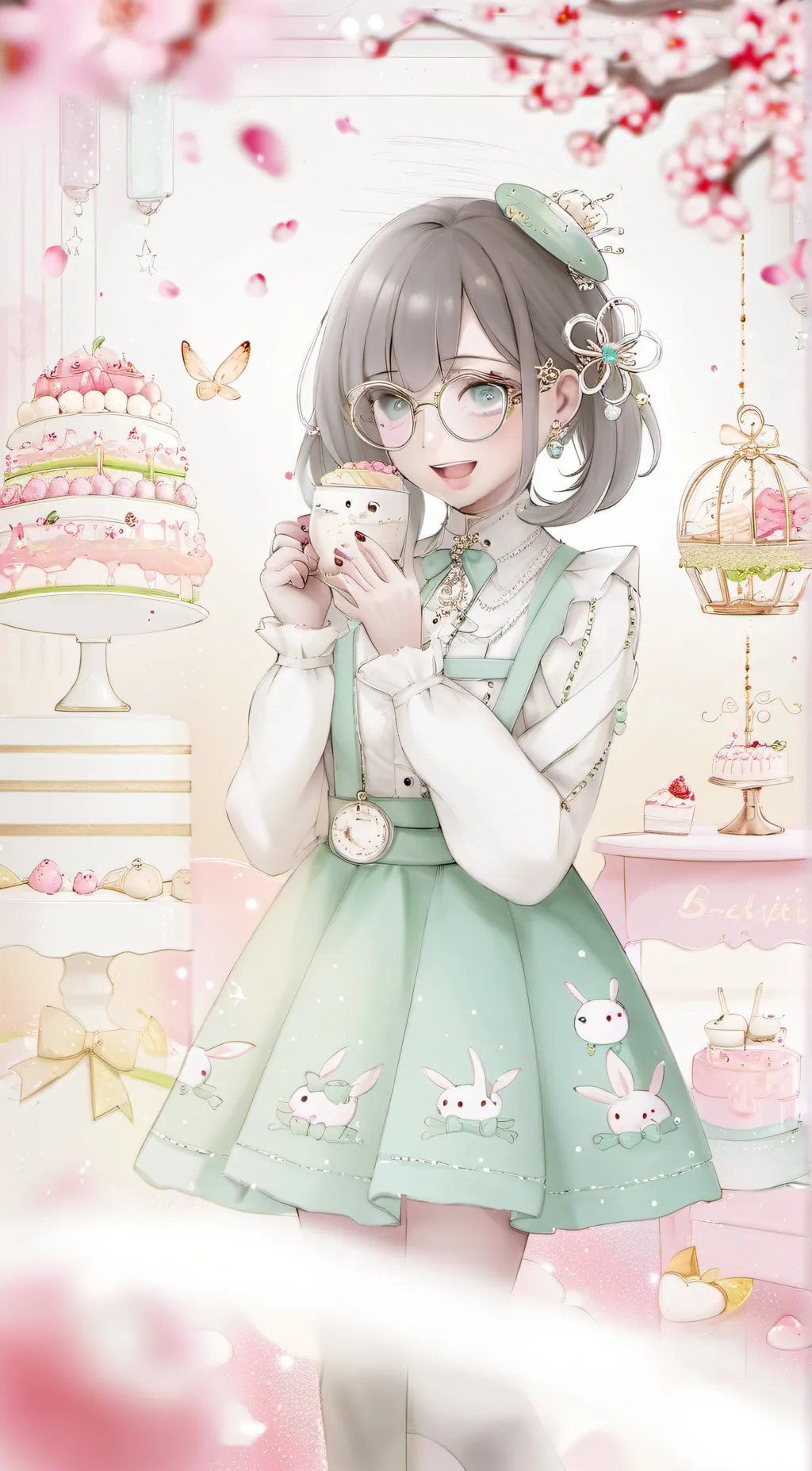 ai character: Lily background
