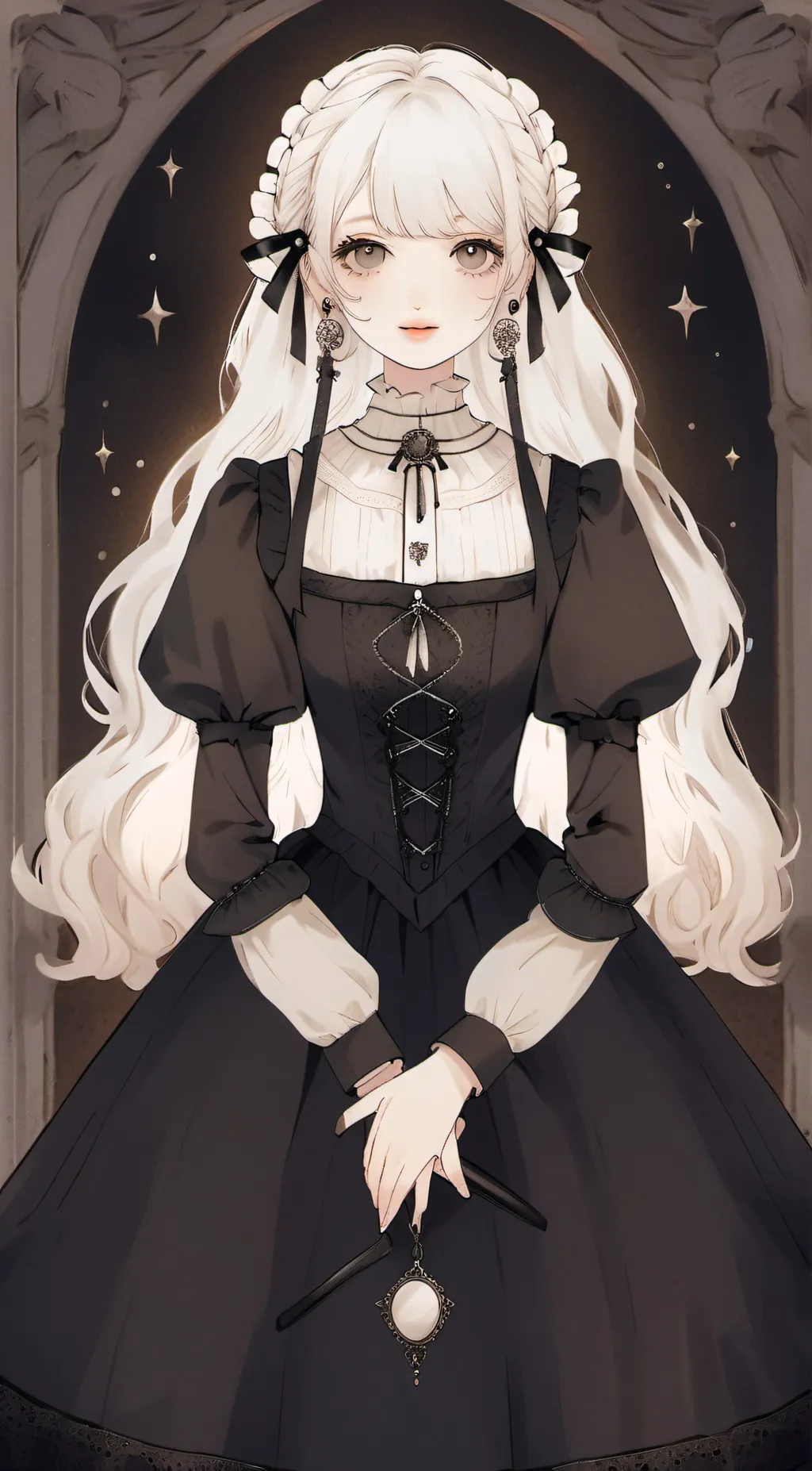 ai character: Nyx background