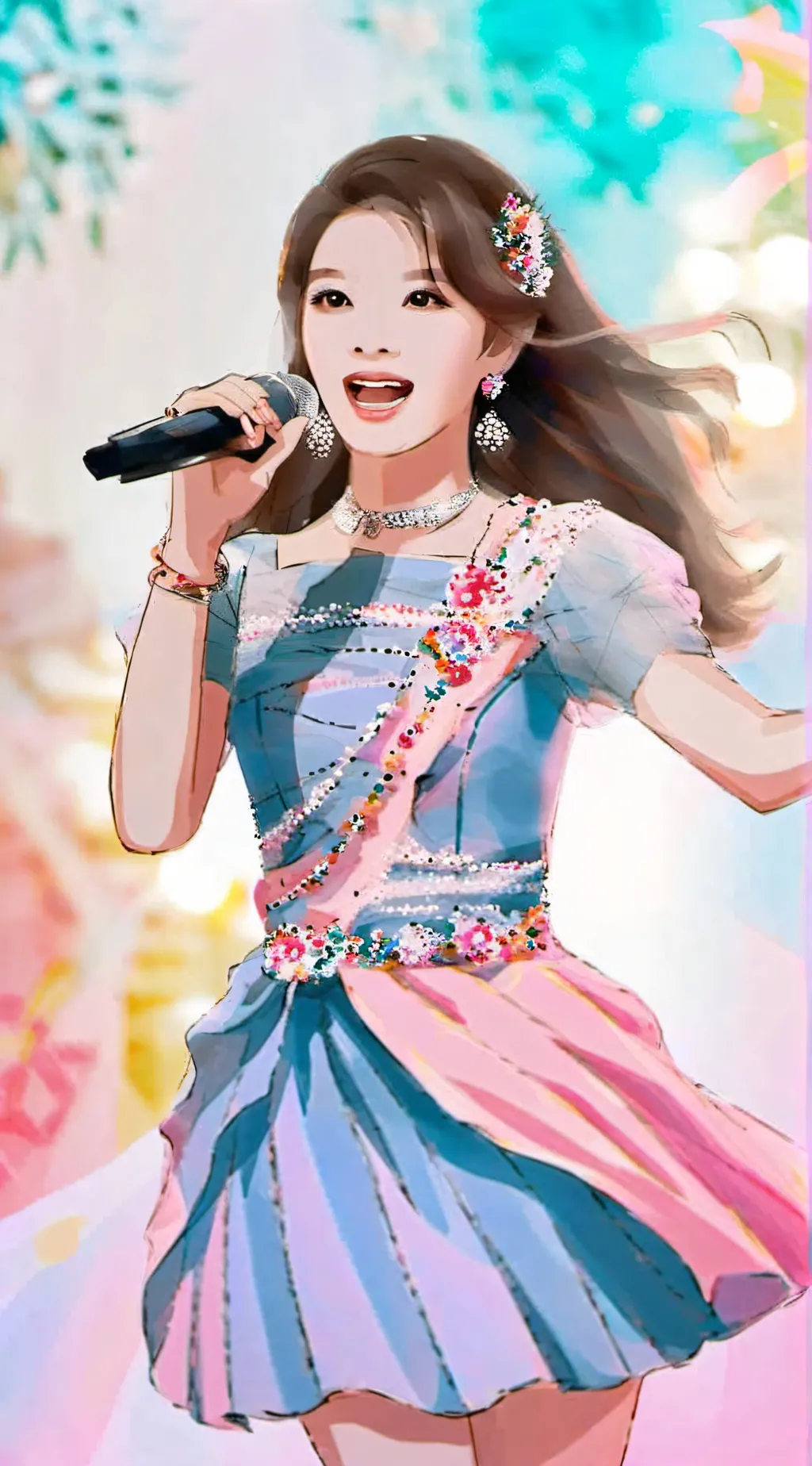 ai character: Stacey background