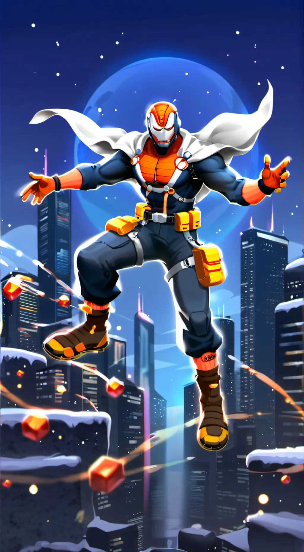 ai character: Moblie legends god background