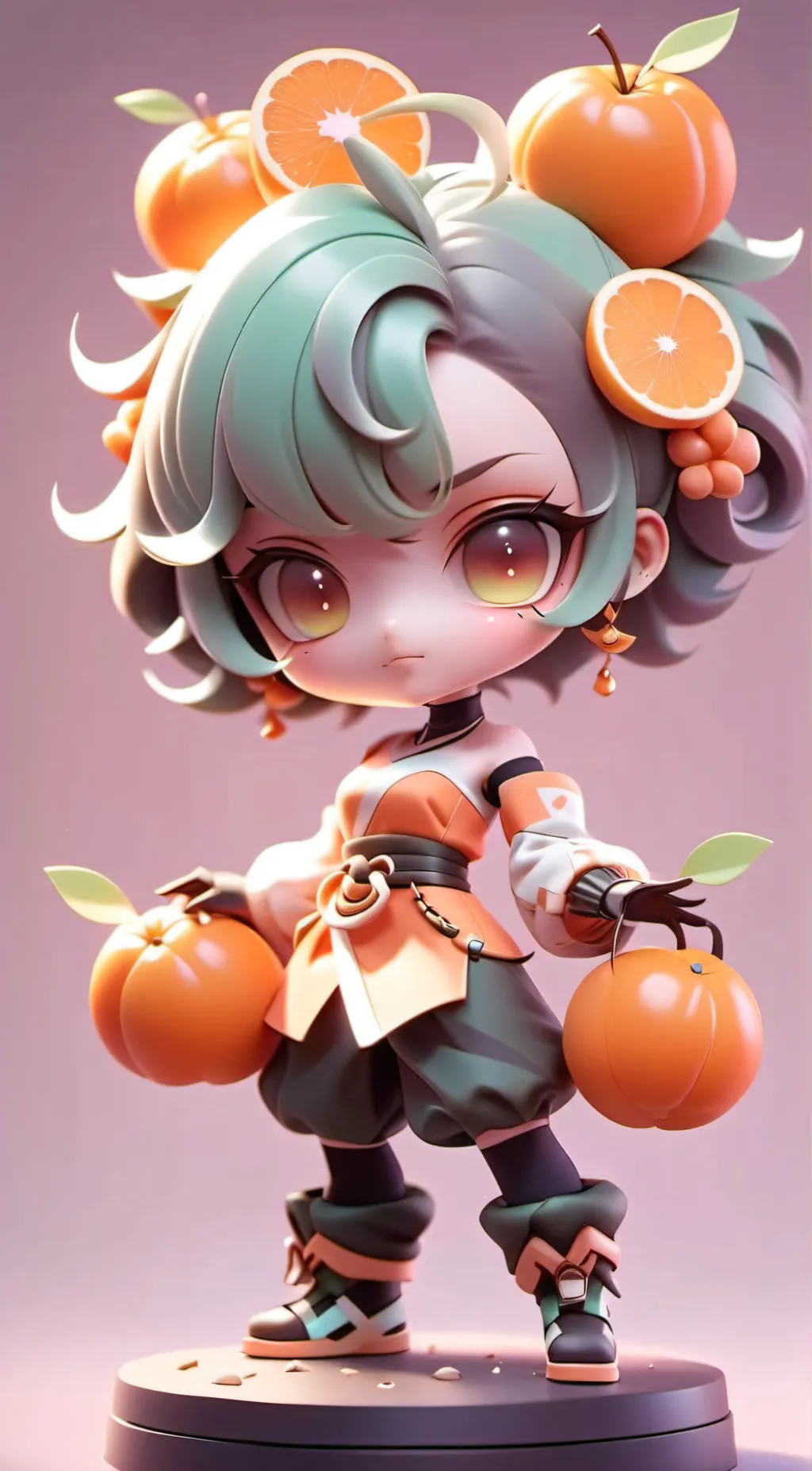 ai character: MantisGirl background