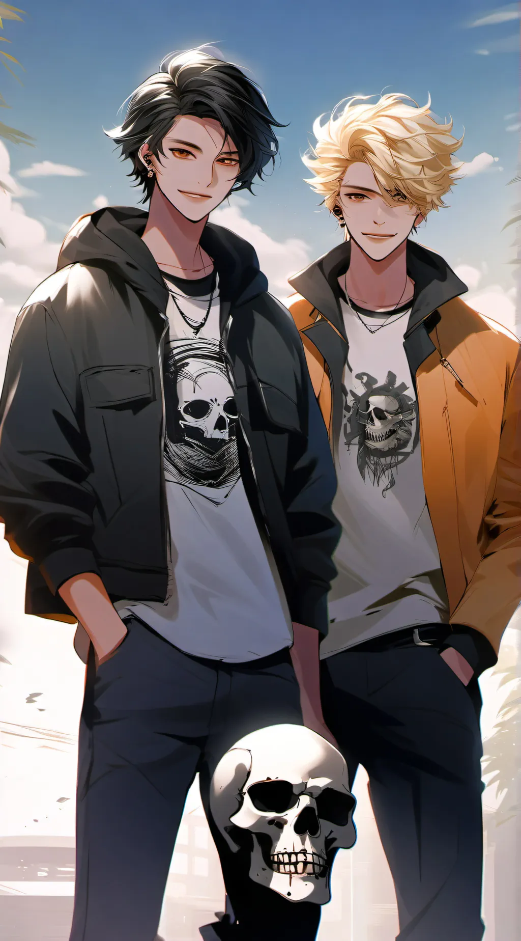 ai character: Solangelo! background