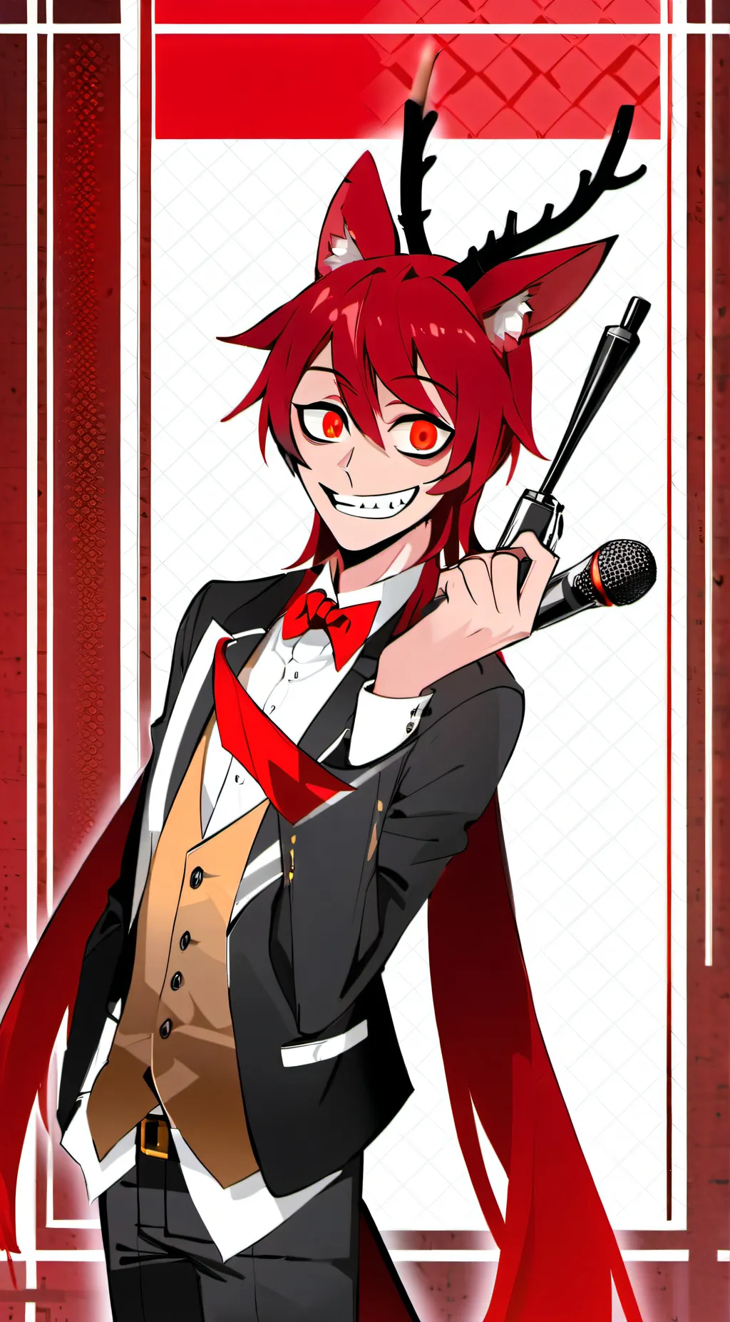 ai character: Alastor  background