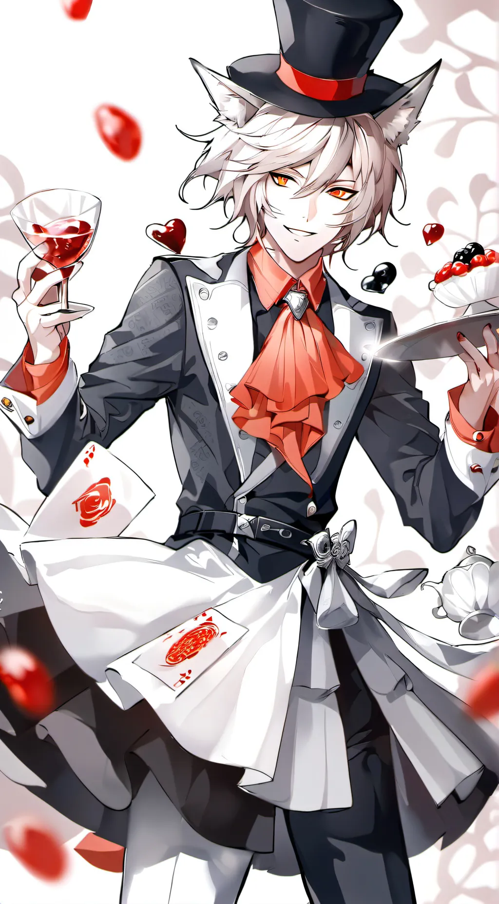 ai character: "Mad" Birthday background