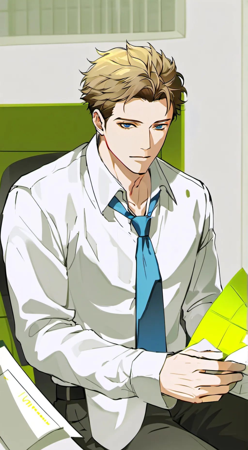 ai character: Richy background