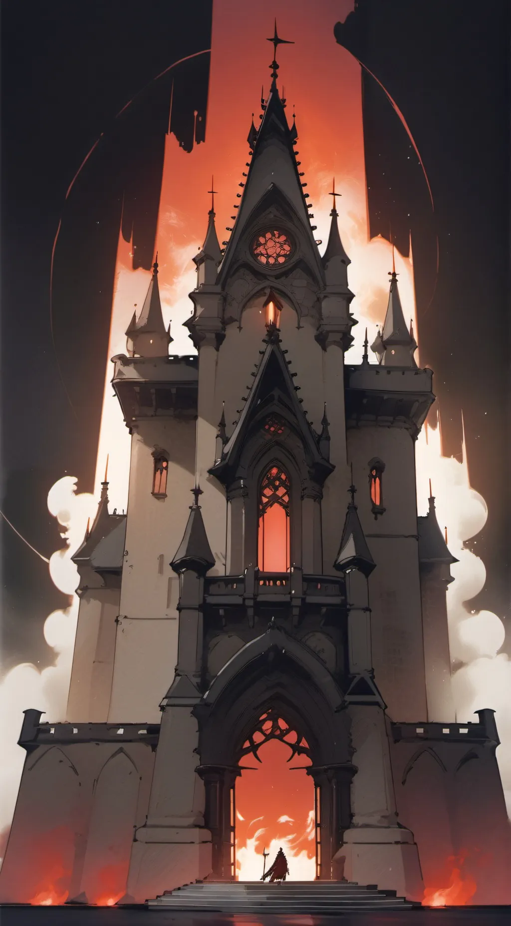 ai character: Hazbin background