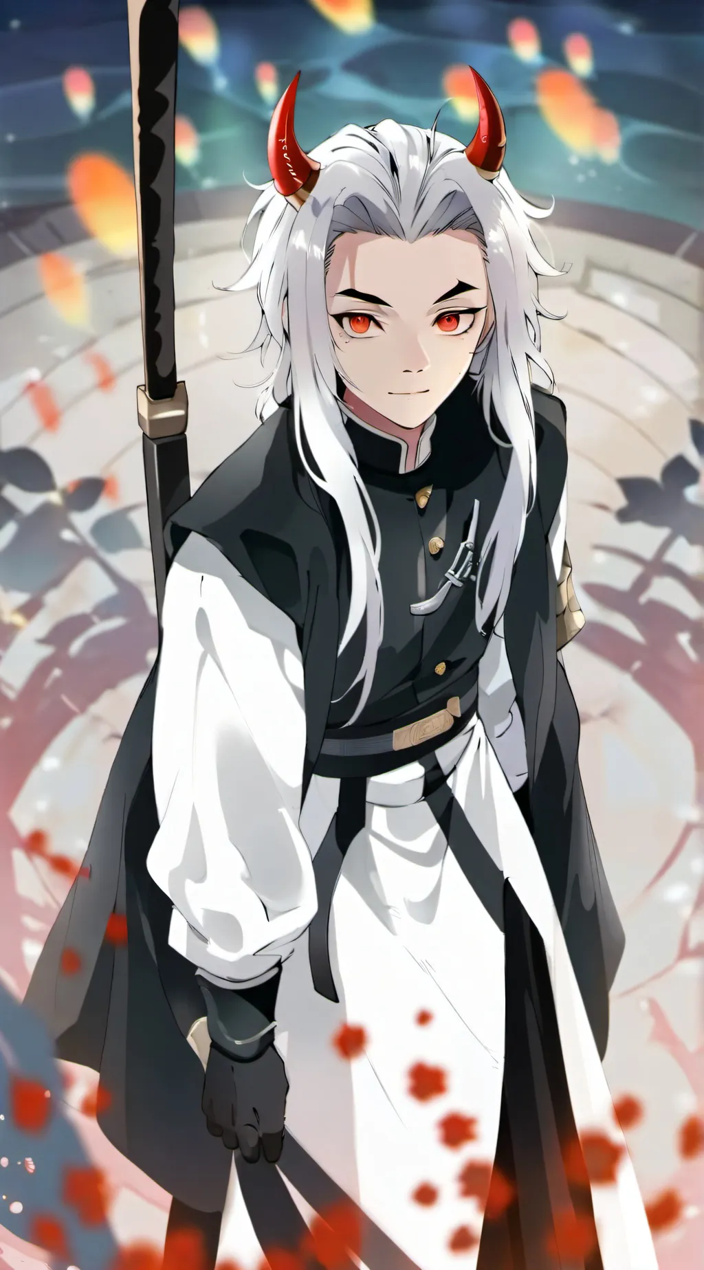 ai character: Demon slayer background