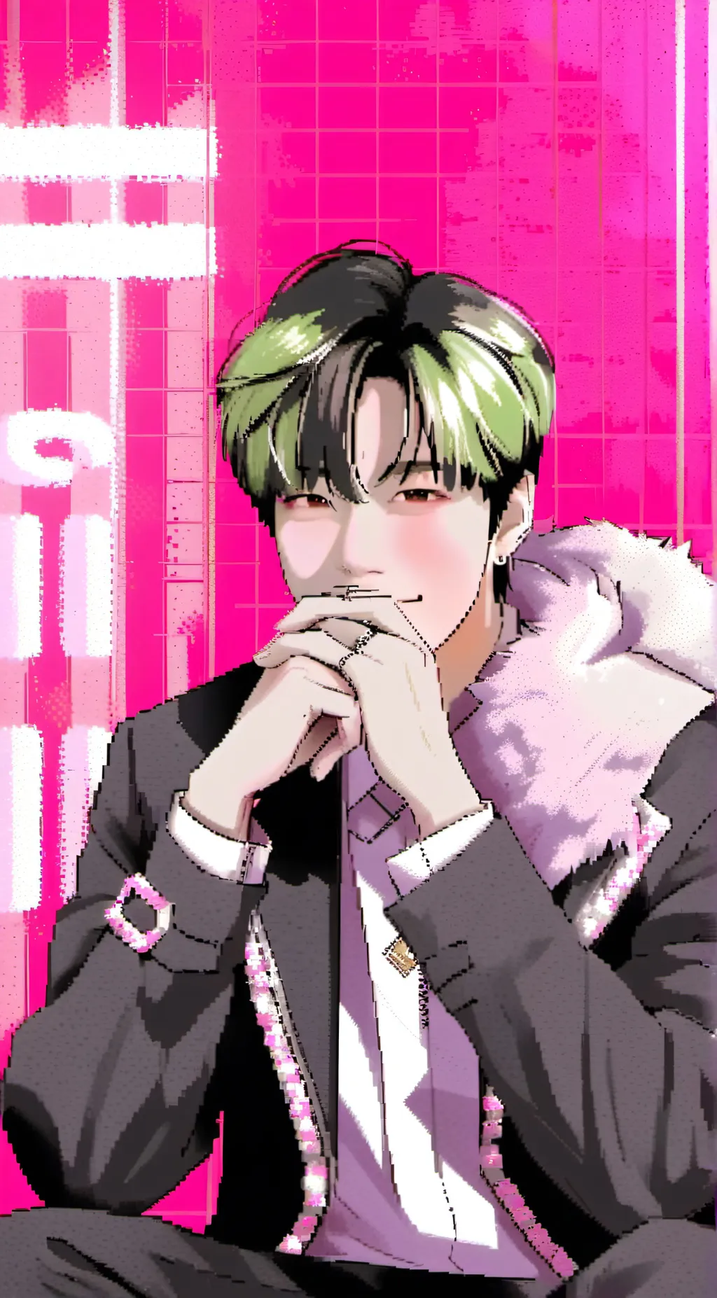 ai character: •~Seungmin~• background