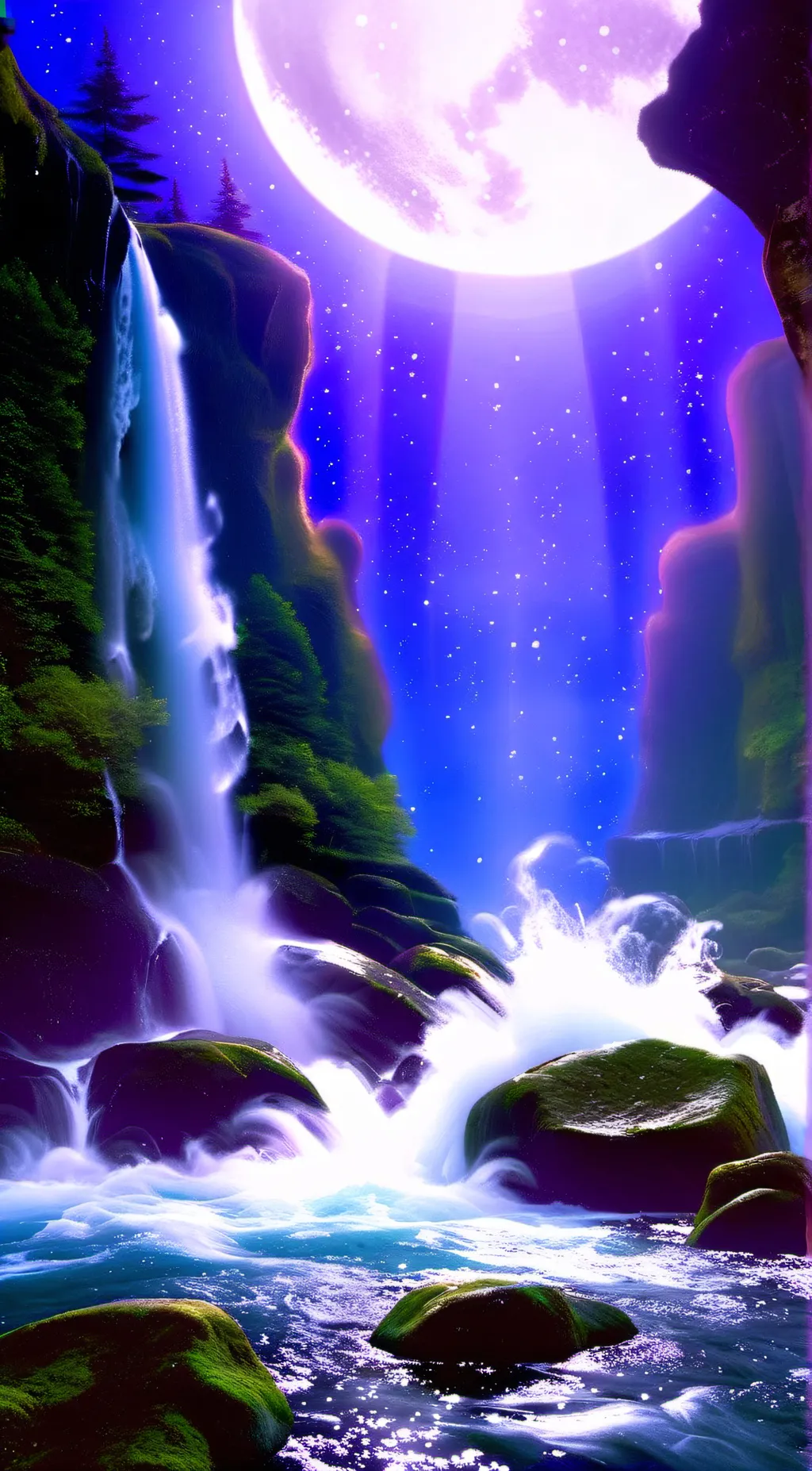 ai character: Siren Moon background