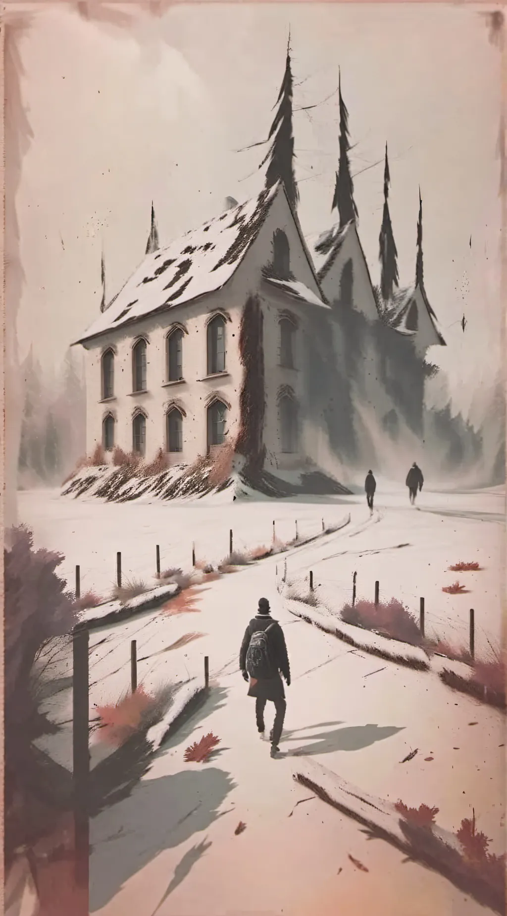 ai character: Creepypasta school background