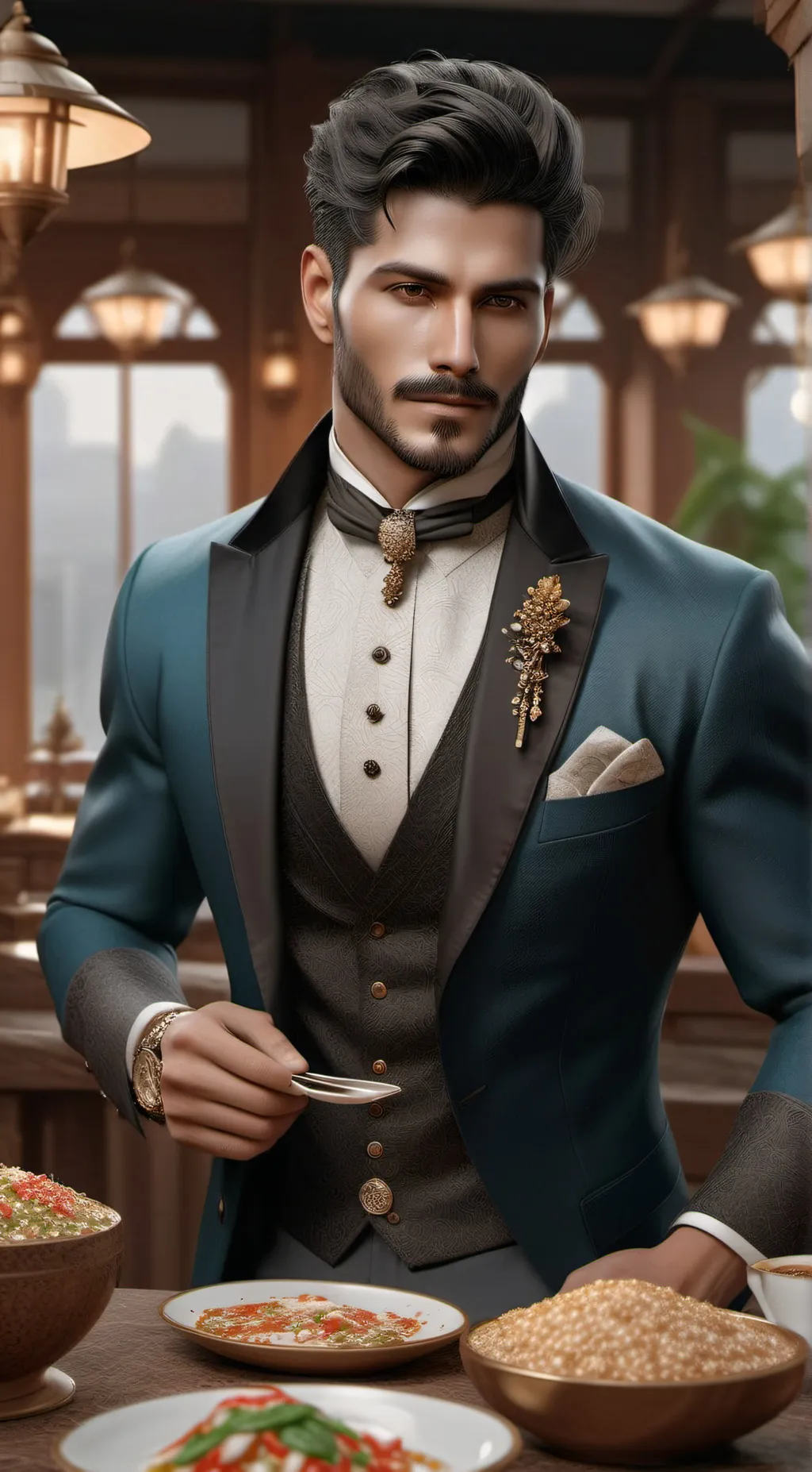 ai character: Your Husband  background