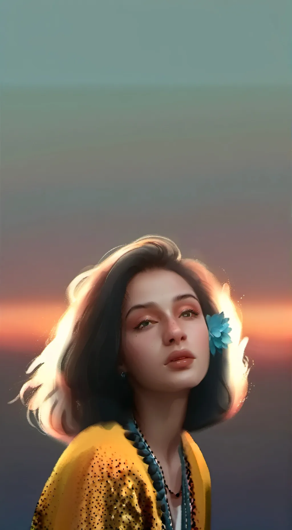 ai character: Tia background