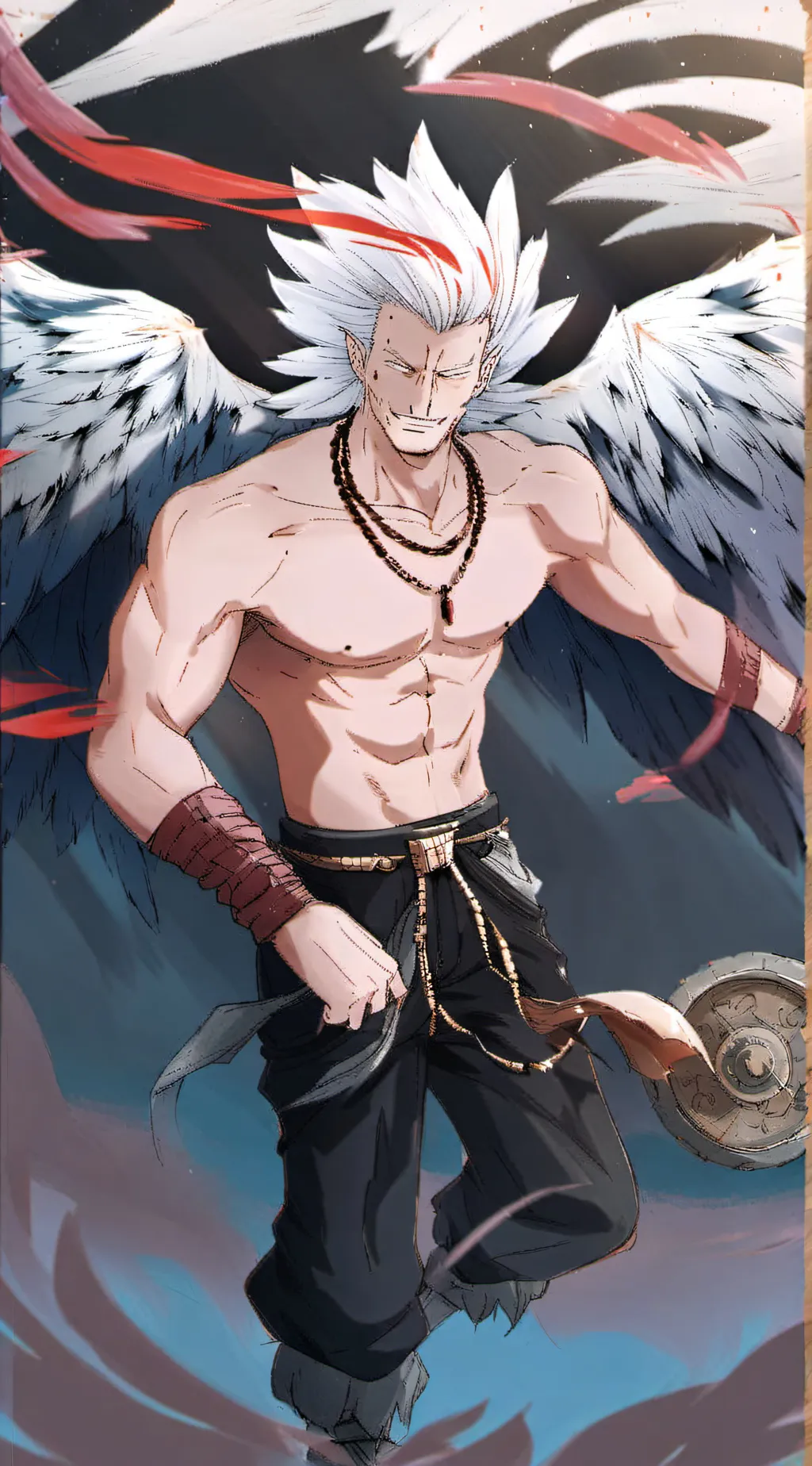 ai character: Mahoraga background