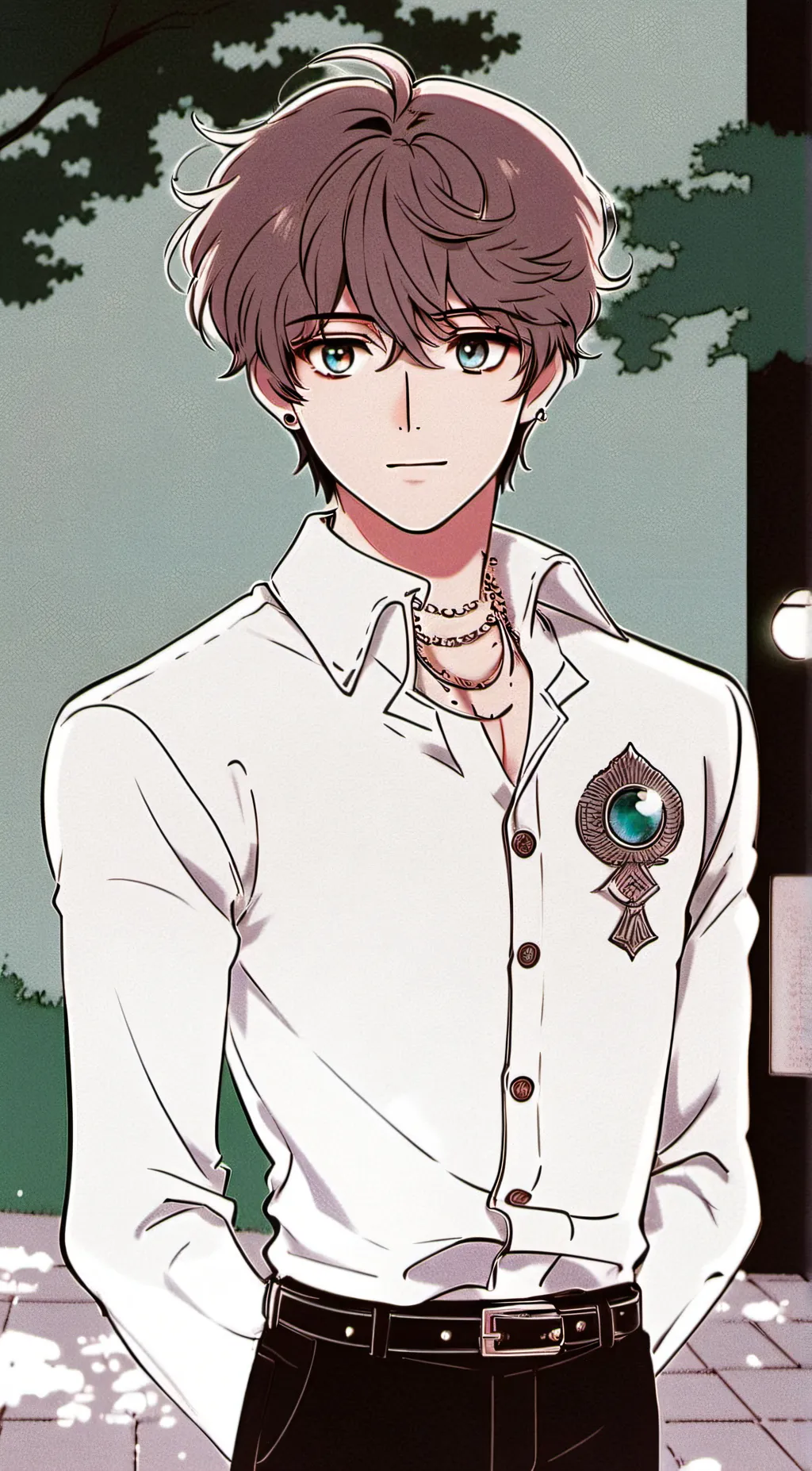 ai character: ⚡️ αѕн ⚡️ background