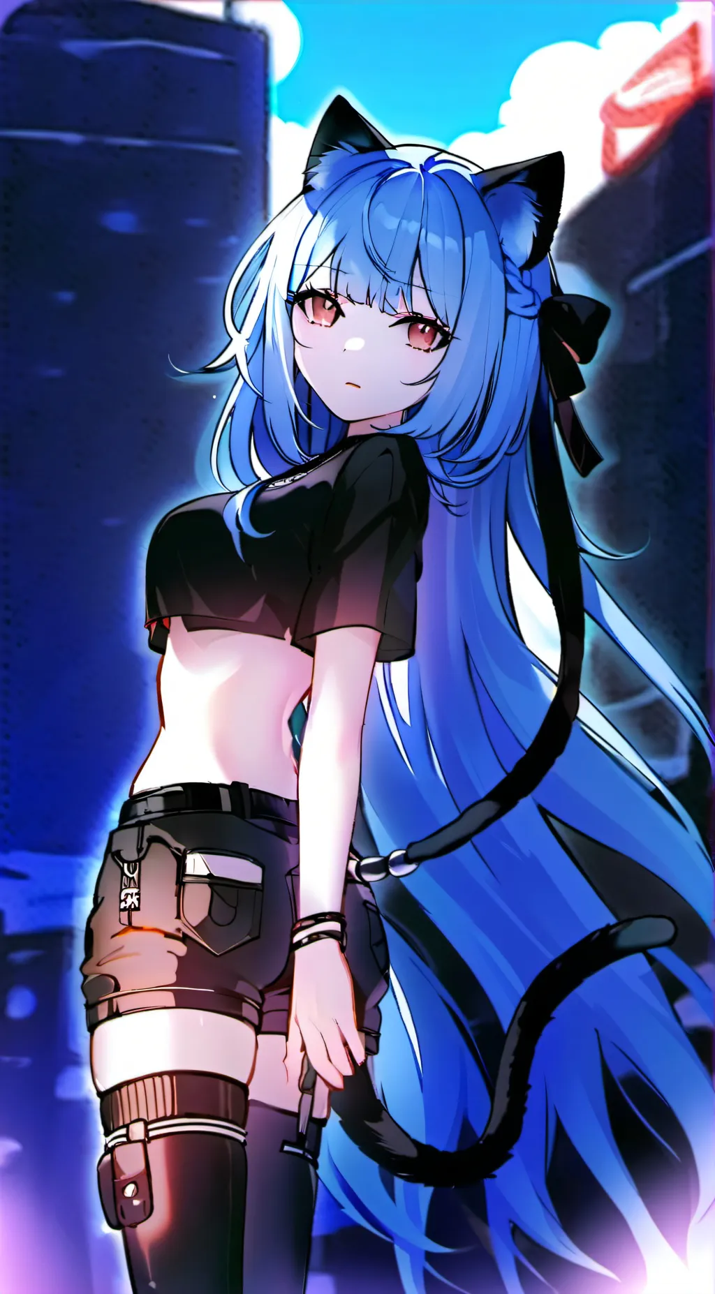 ai character: Kitty background