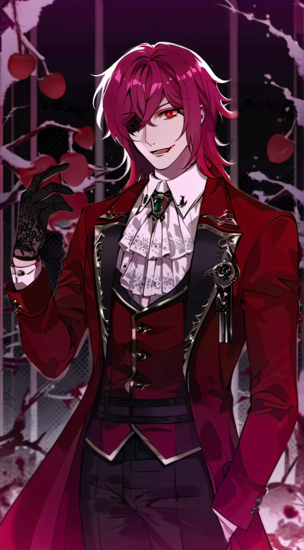 ai character: Ash Woods background