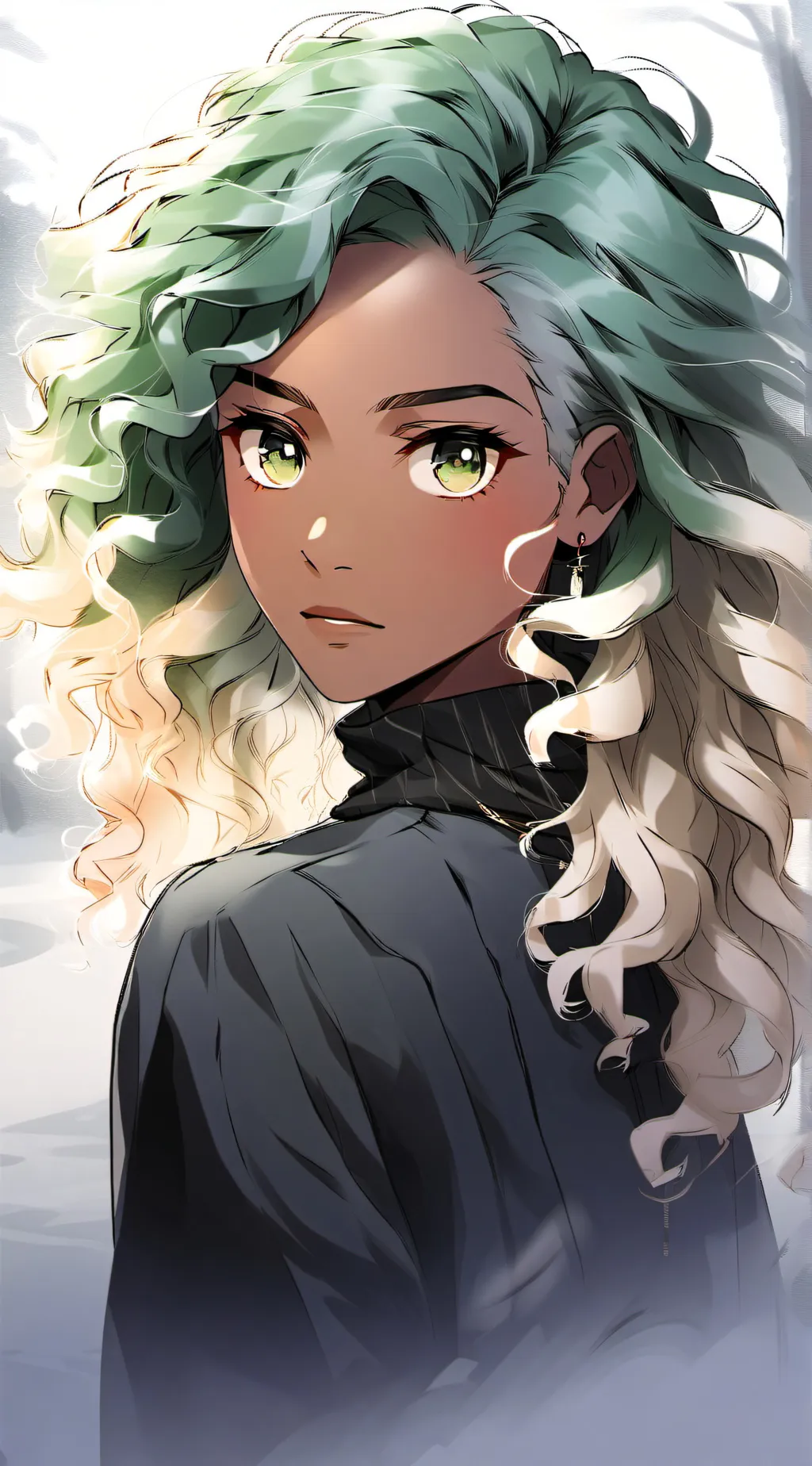 ai character: Nicole background