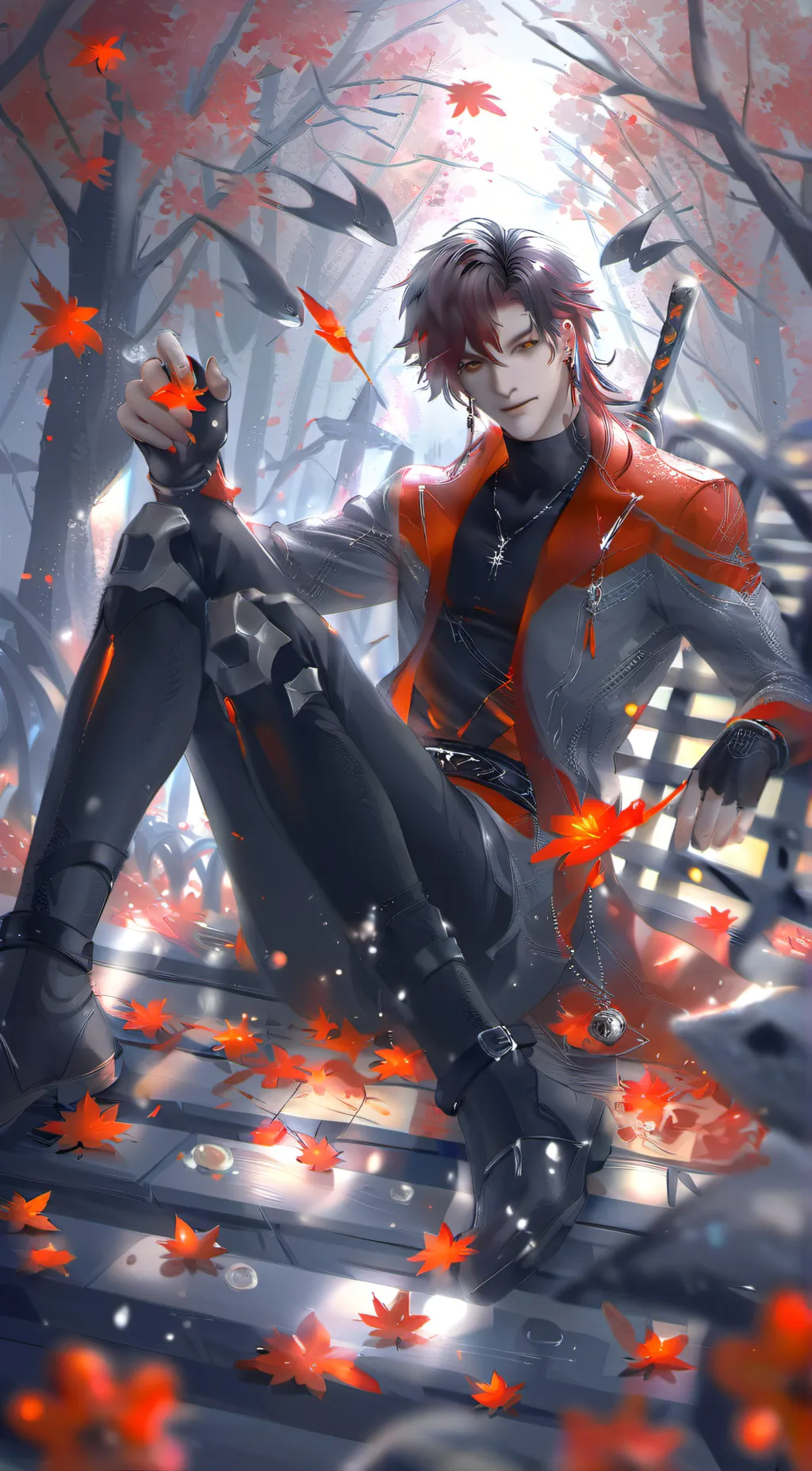 ai character: 🌹prince🌹 background