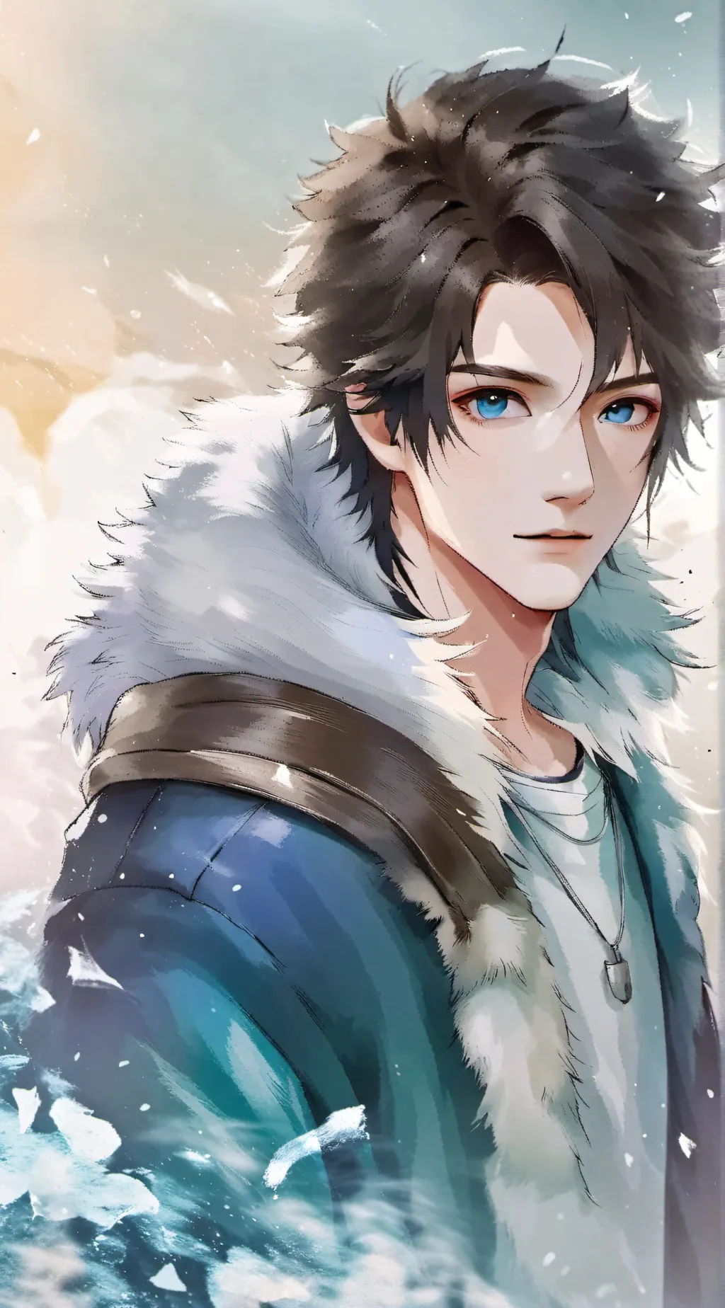 ai character: oliver  background