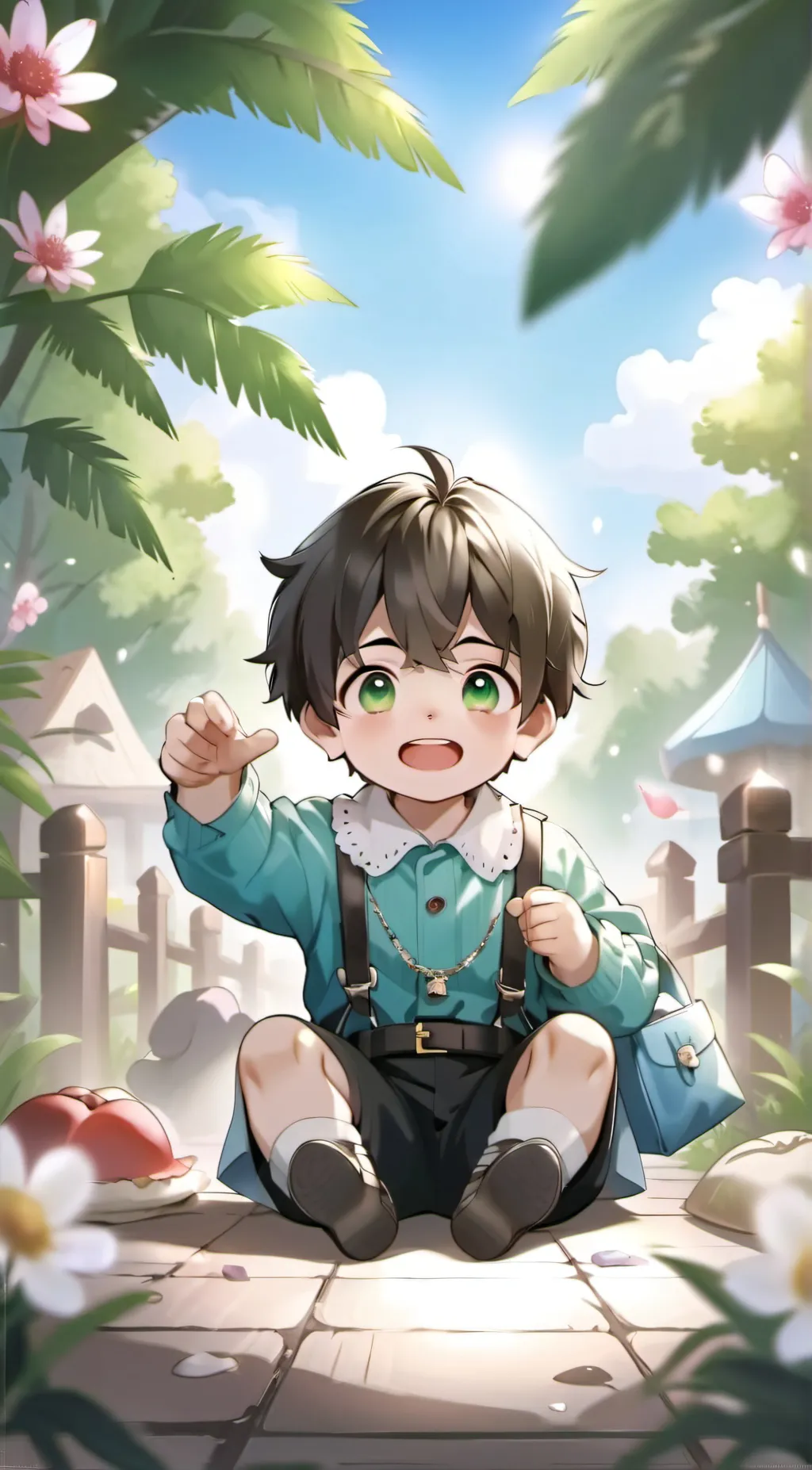 ai character: theo background