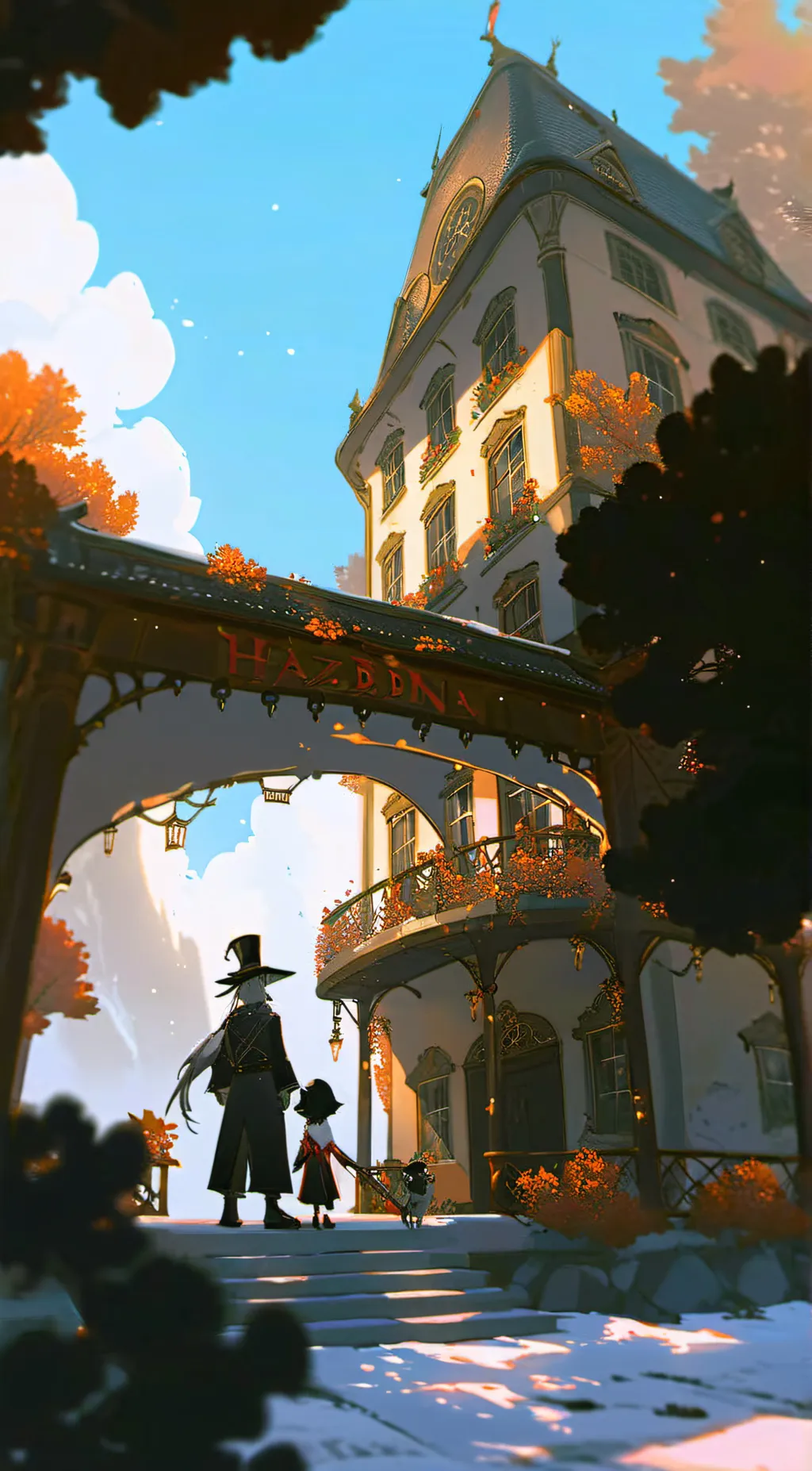 ai character: HH background