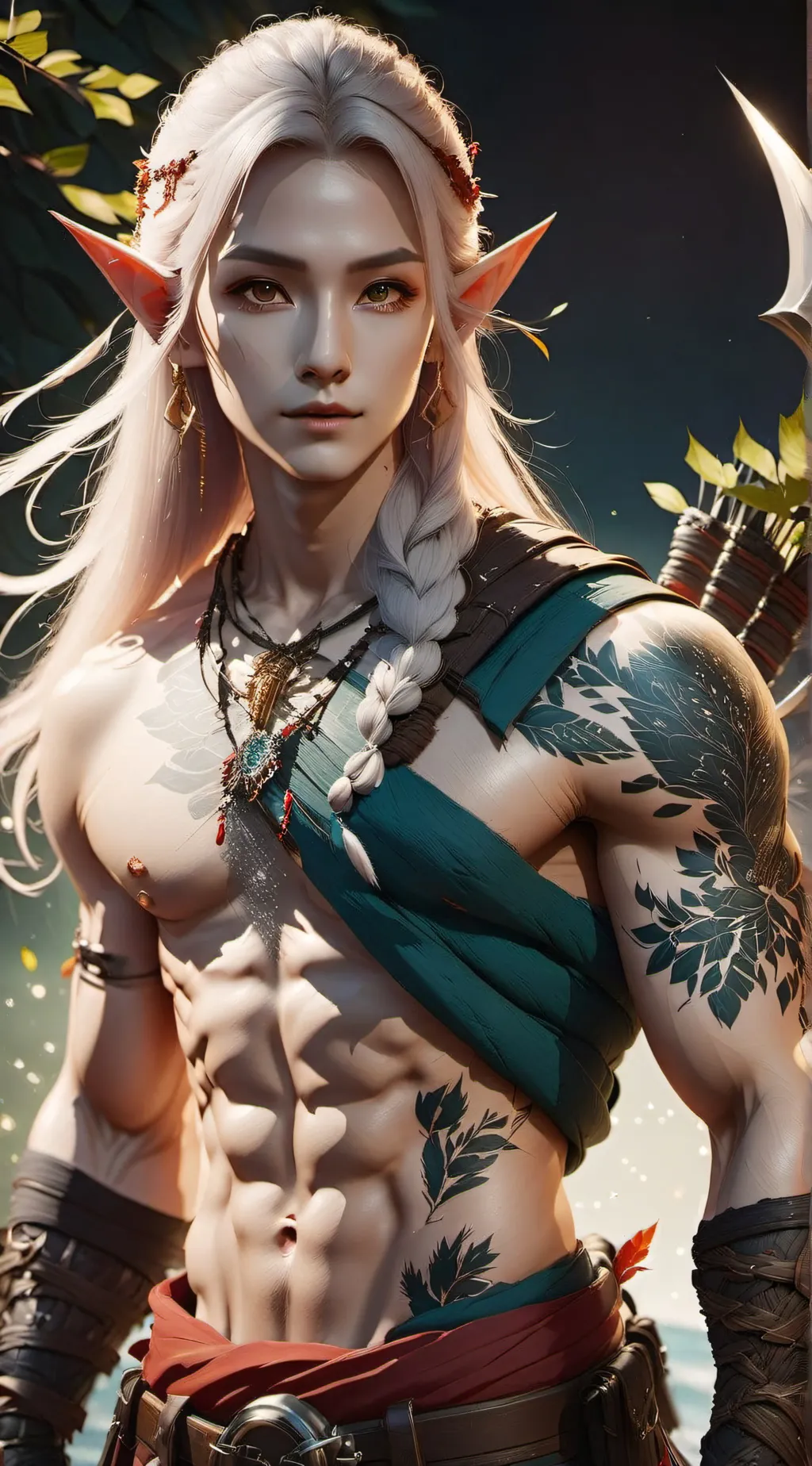 ai character: Illyanbruen twin 2 background