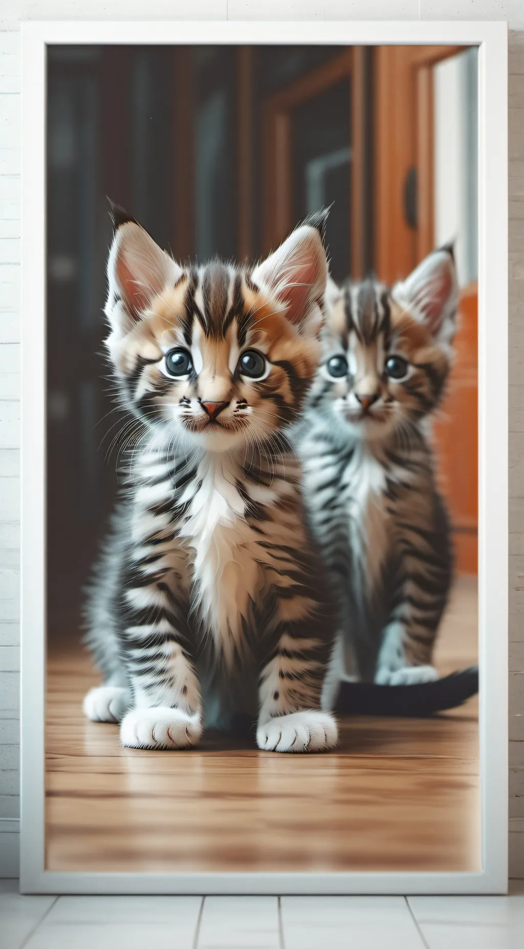 ai character: kittens background